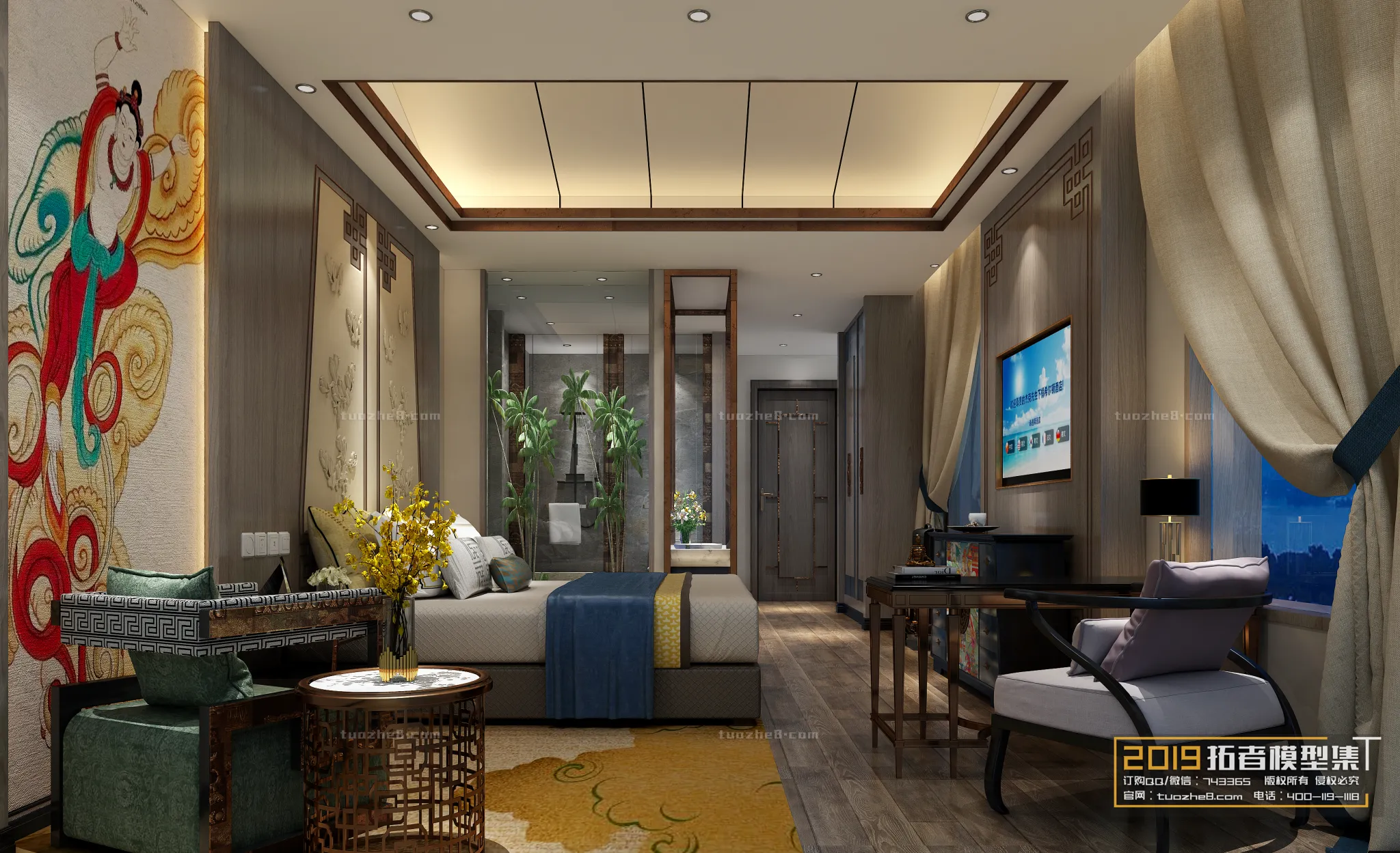 Extension Interior - BEDROOM - 034