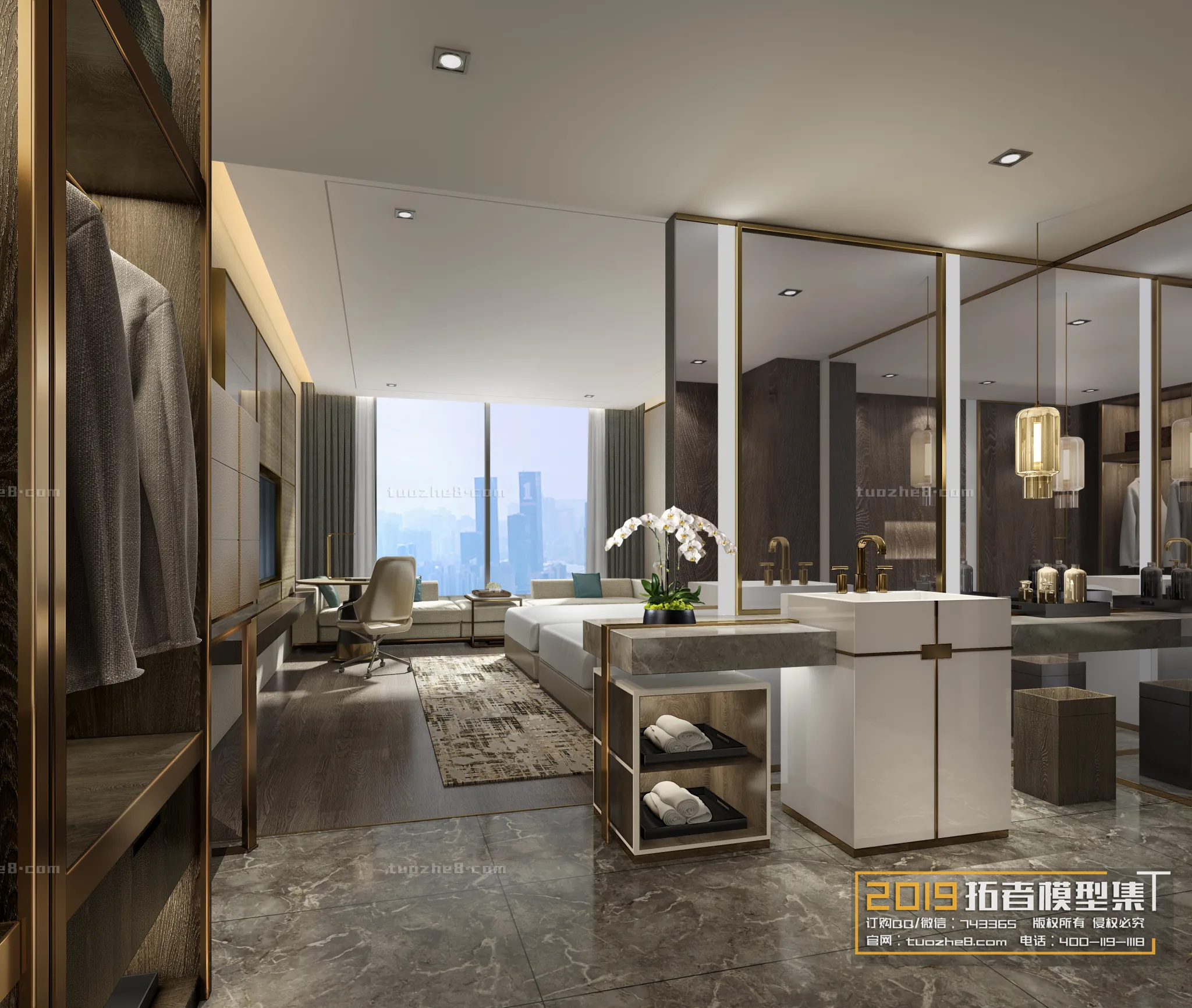 Extension Interior - BEDROOM - 038