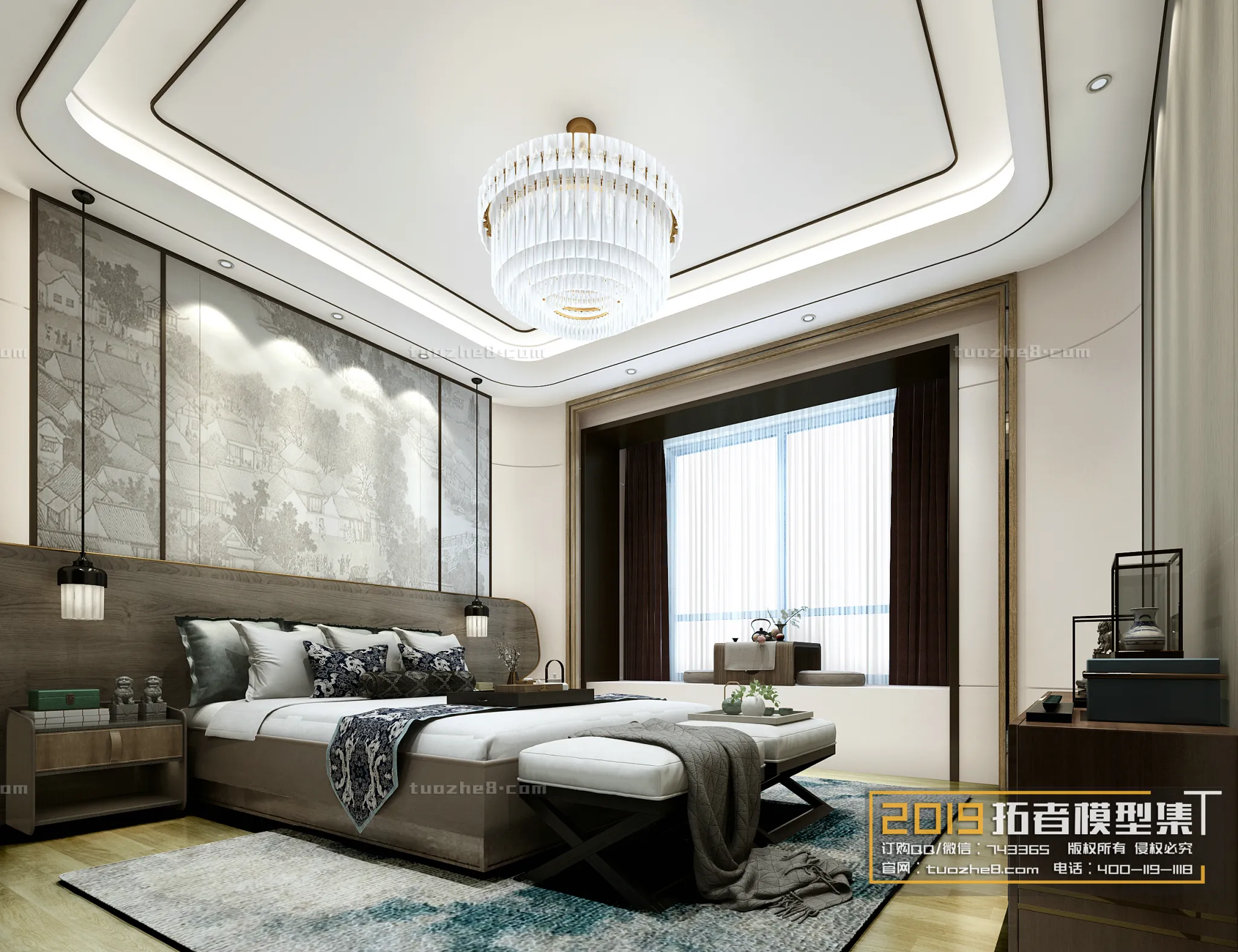 Extension Interior - BEDROOM - CHINESE STYLES - 001