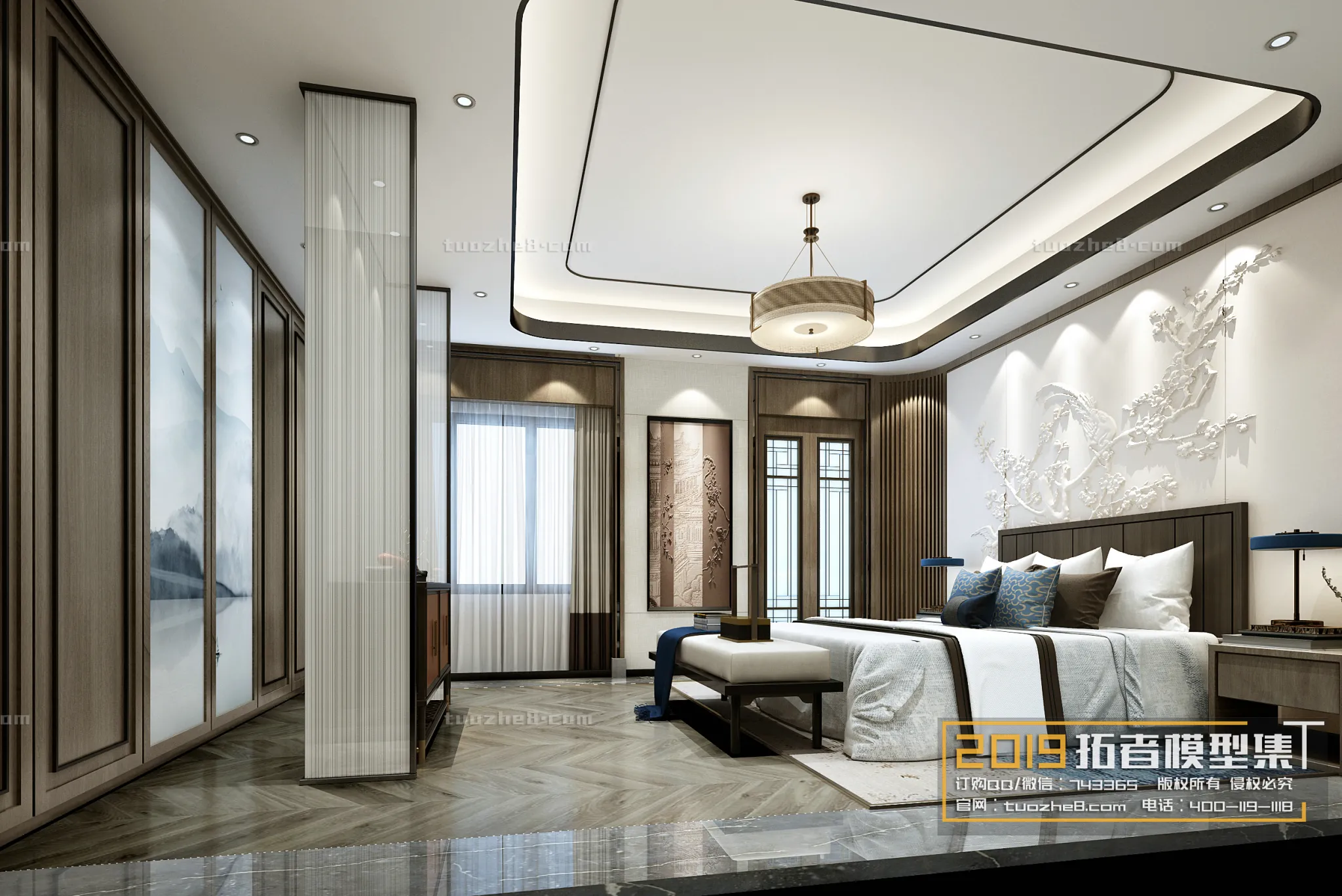 Extension Interior - BEDROOM - CHINESE STYLES - 003