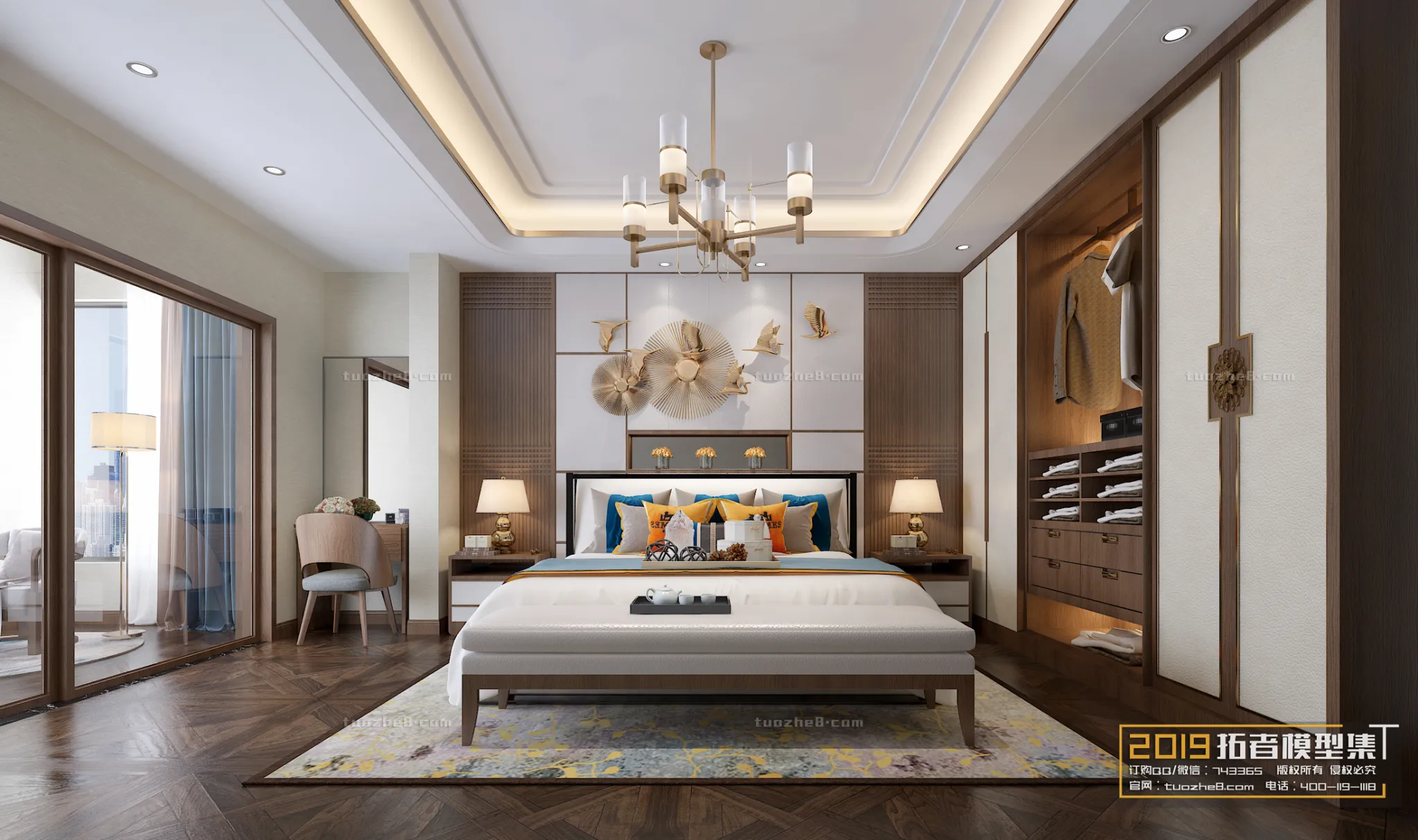 Extension Interior - BEDROOM - CHINESE STYLES - 005