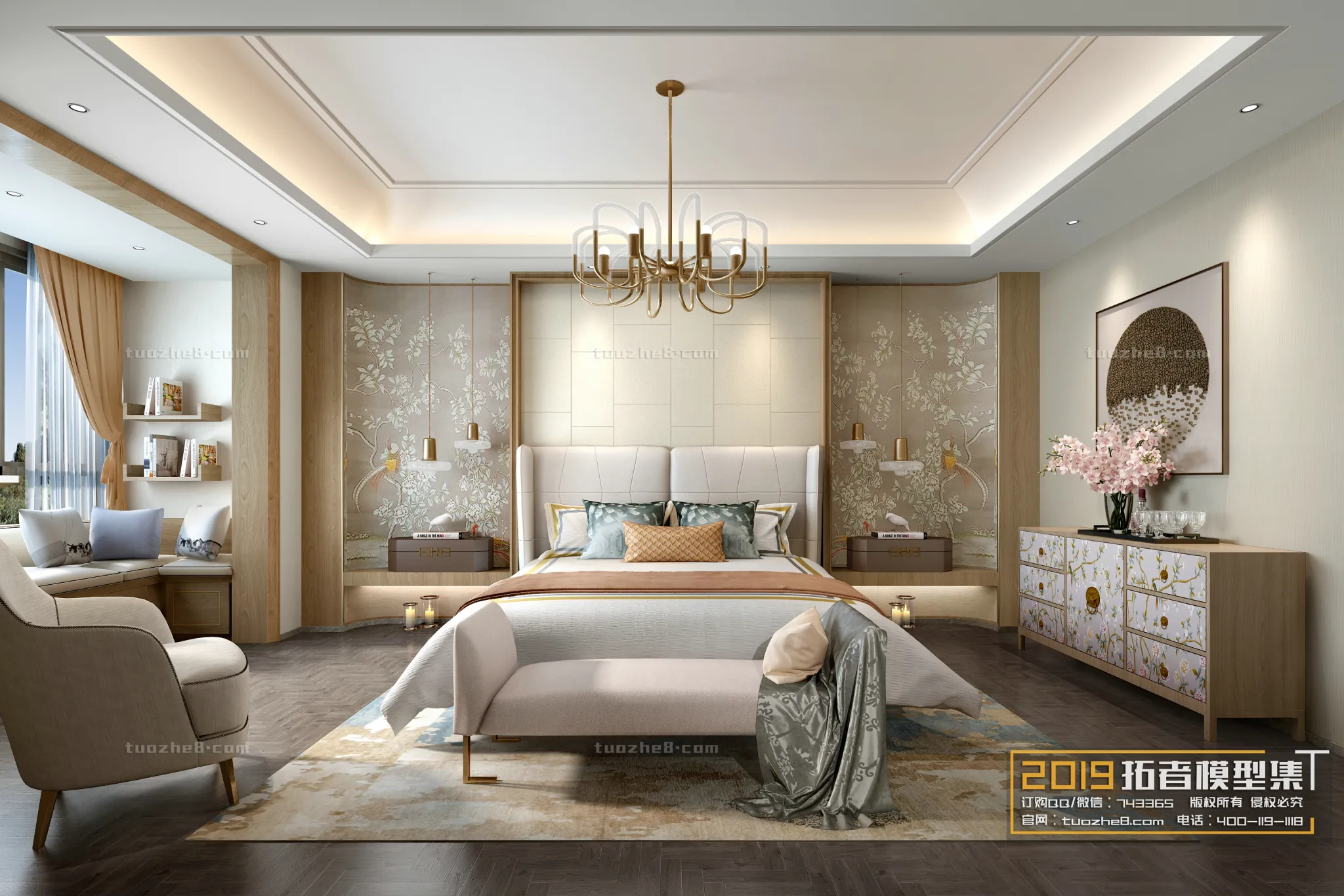 Extension Interior - BEDROOM - CHINESE STYLES - 006