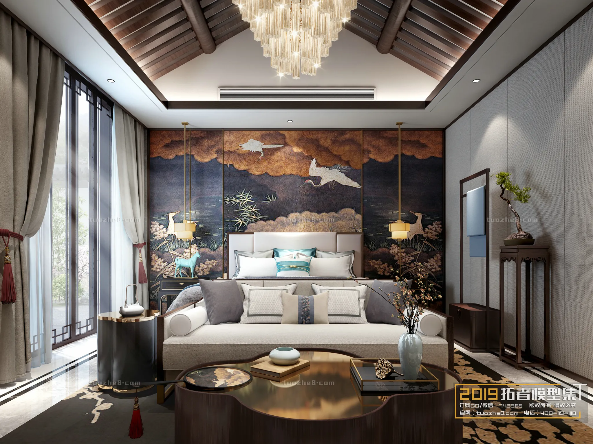 Extension Interior - BEDROOM - CHINESE STYLES - 007