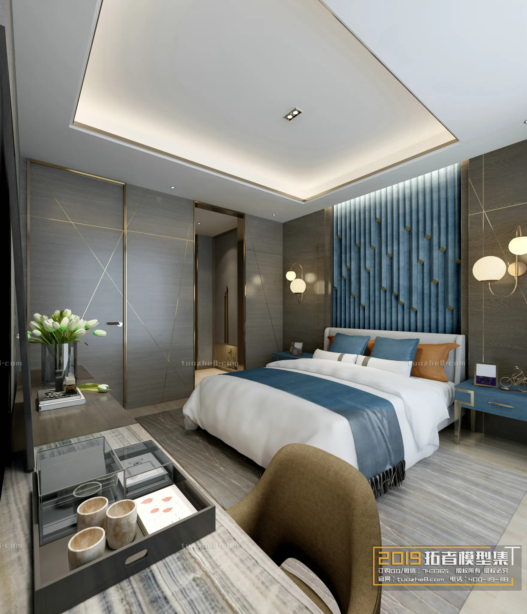 Extension Interior - BEDROOM - CHINESE STYLES - 011
