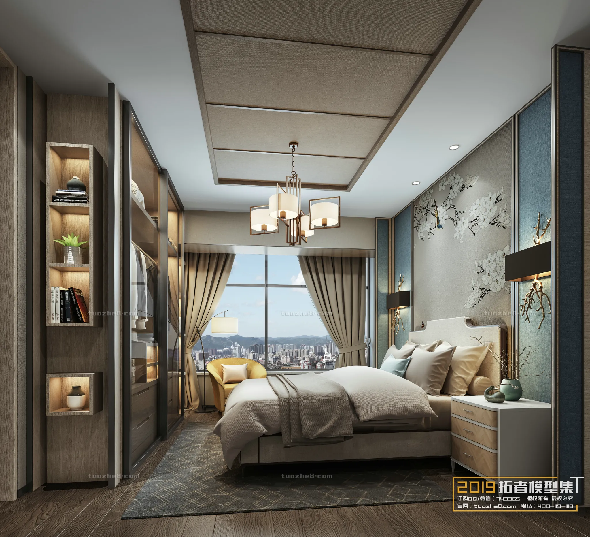 Extension Interior - BEDROOM - CHINESE STYLES - 012