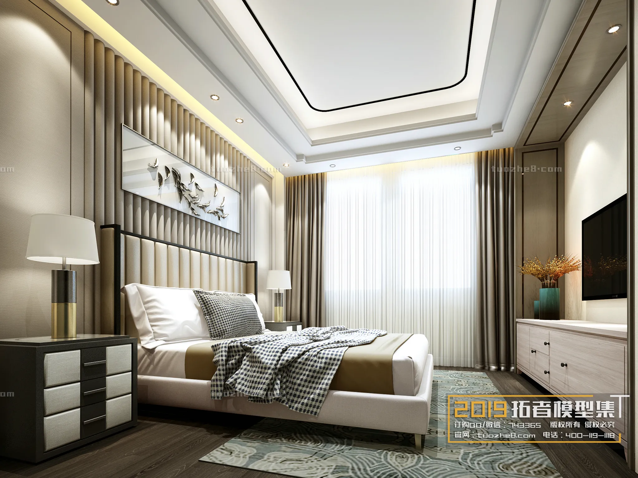 Extension Interior - BEDROOM - CHINESE STYLES - 013
