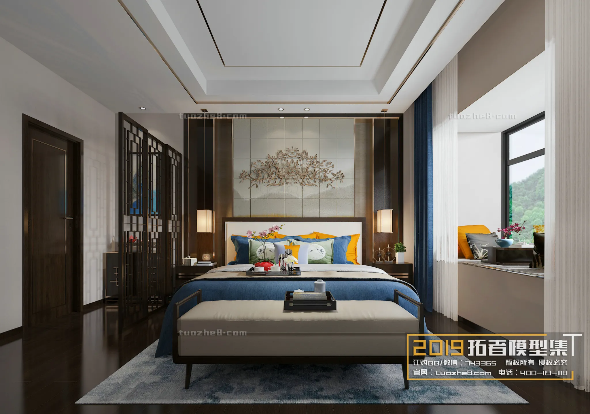 Extension Interior - BEDROOM - CHINESE STYLES - 015