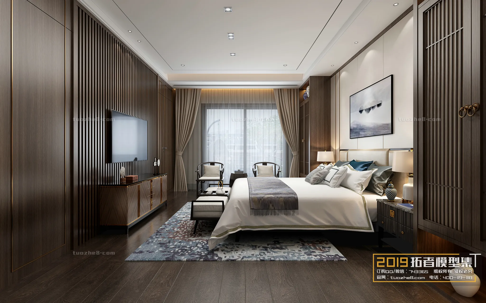 Extension Interior - BEDROOM - CHINESE STYLES - 017