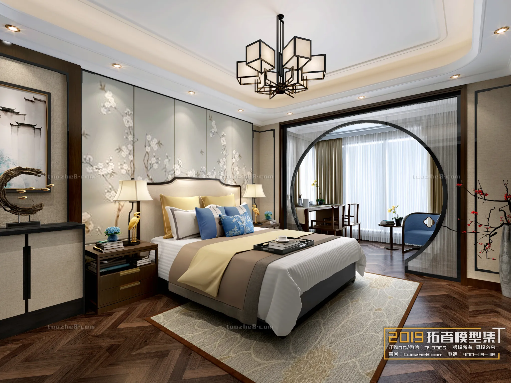 Extension Interior - BEDROOM - CHINESE STYLES - 019