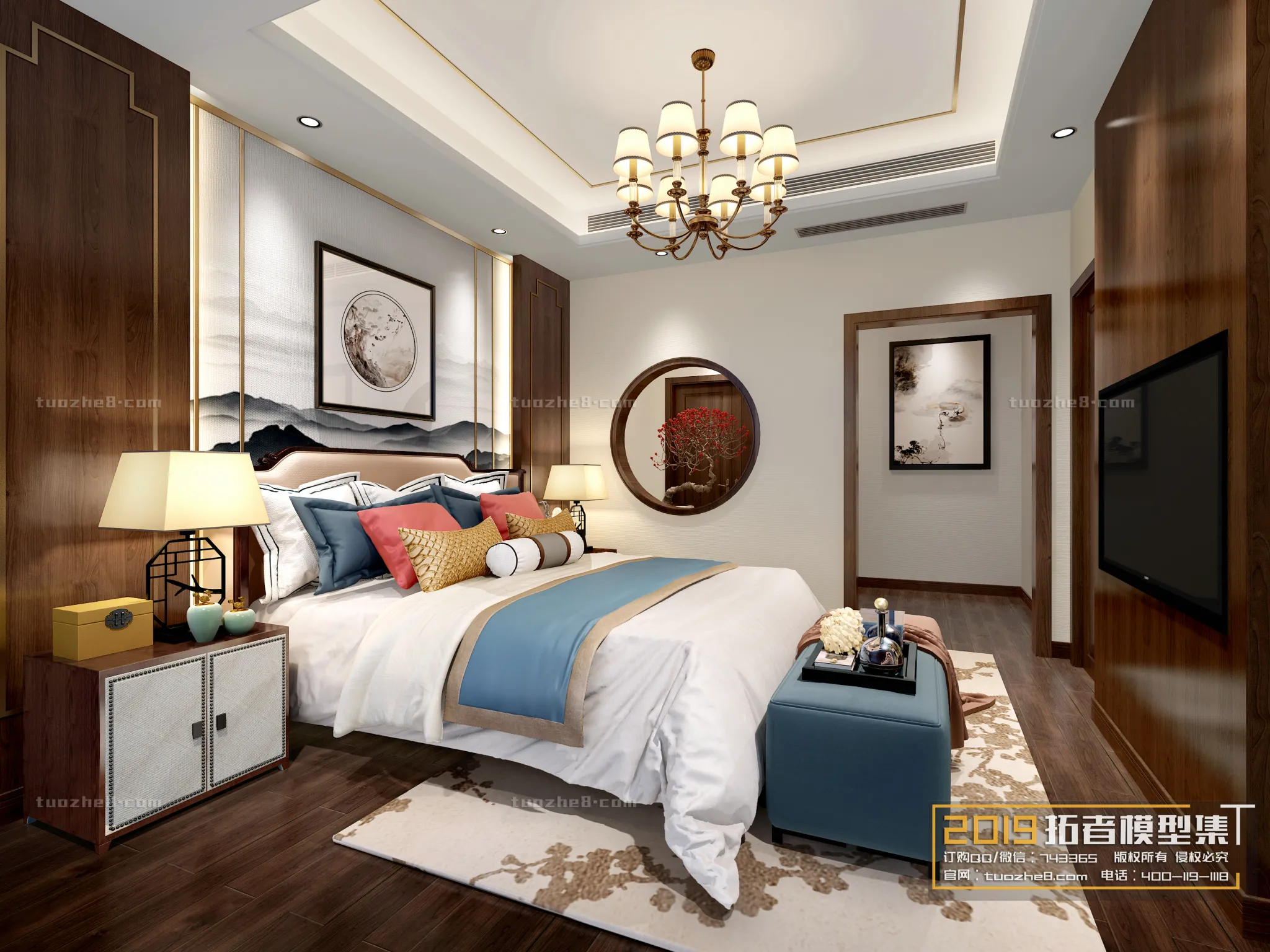 Extension Interior - BEDROOM - CHINESE STYLES - 026