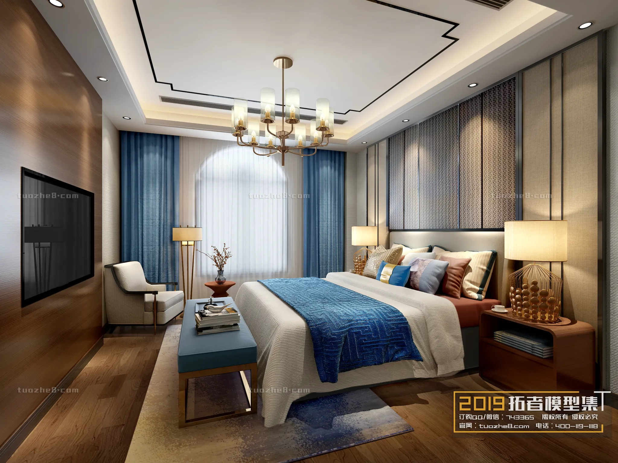 Extension Interior - BEDROOM - CHINESE STYLES - 027
