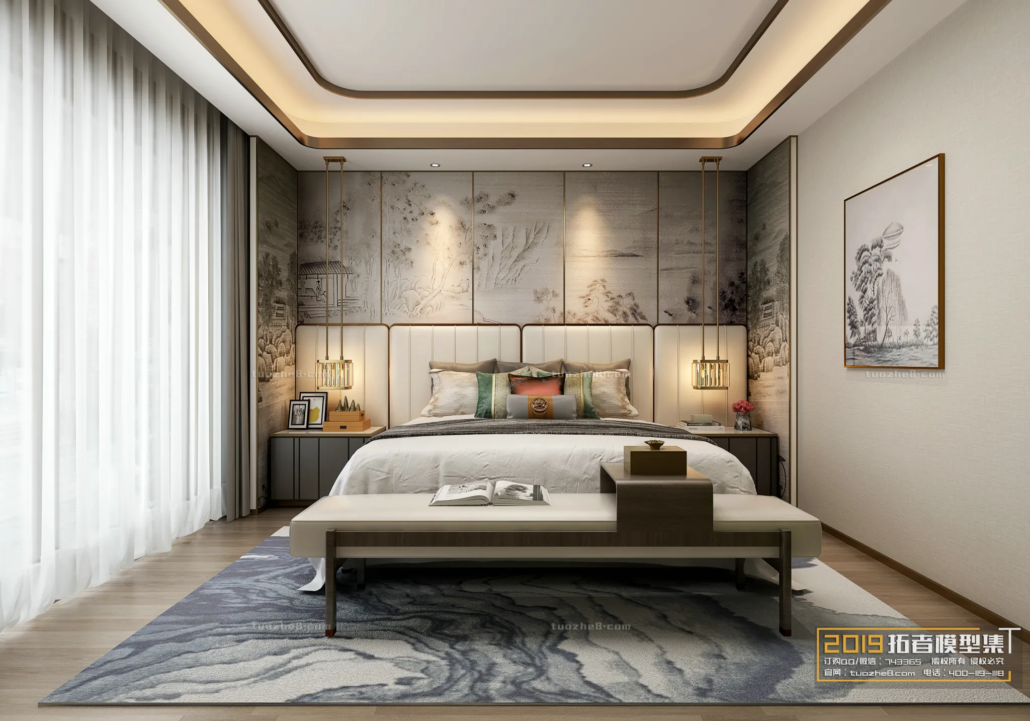Extension Interior - BEDROOM - CHINESE STYLES - 034