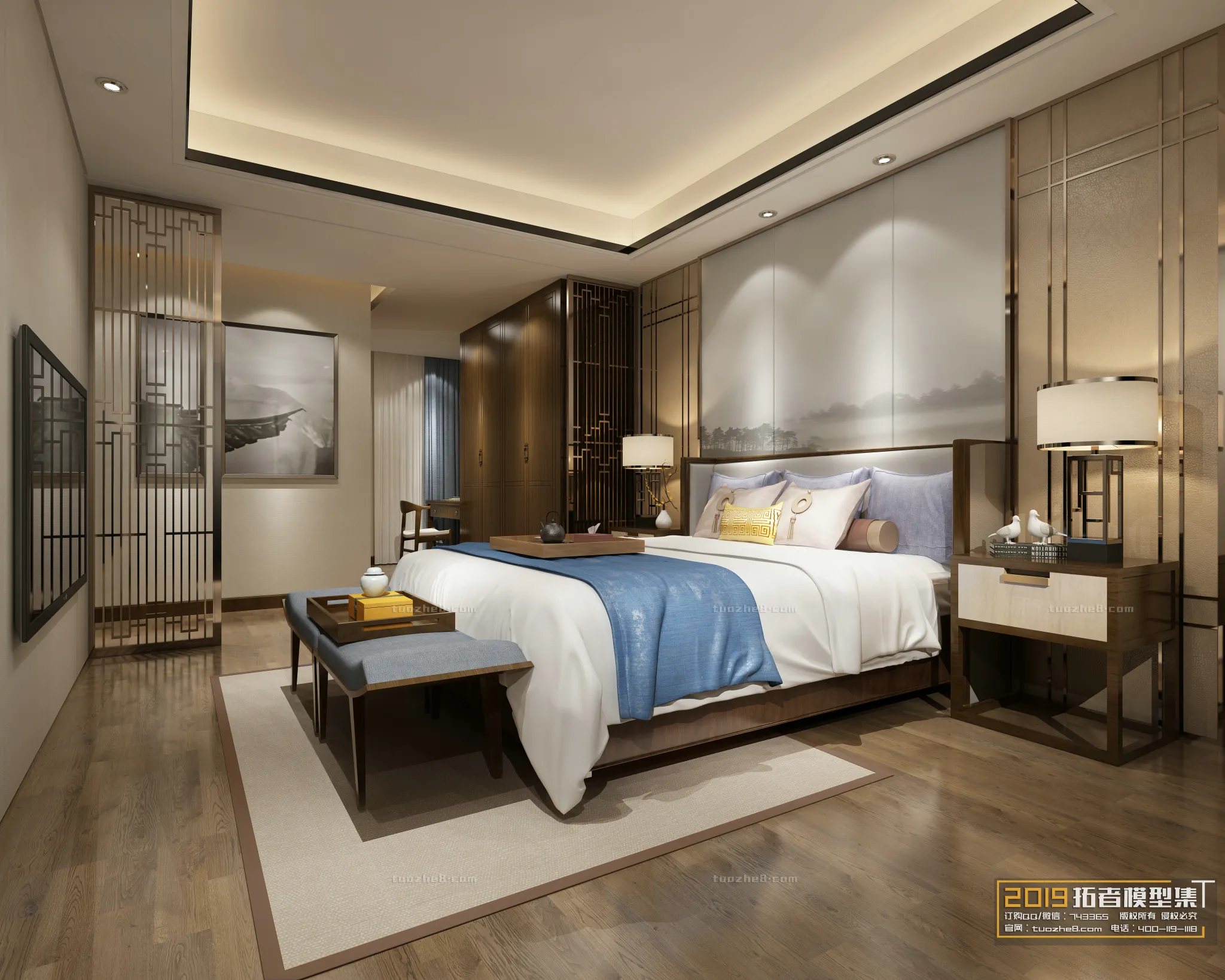 Extension Interior - BEDROOM - CHINESE STYLES - 039