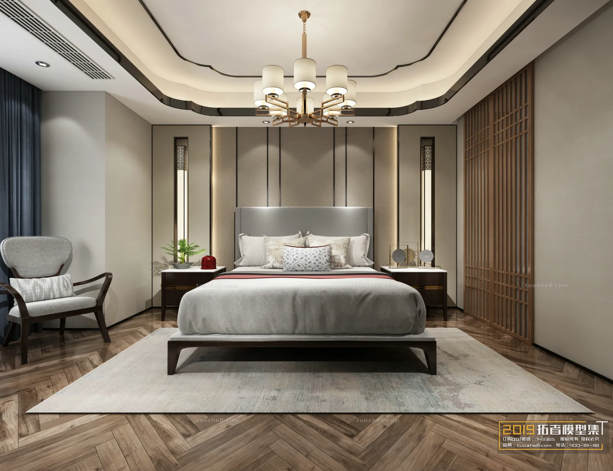 Extension Interior - BEDROOM - CHINESE STYLES - 042