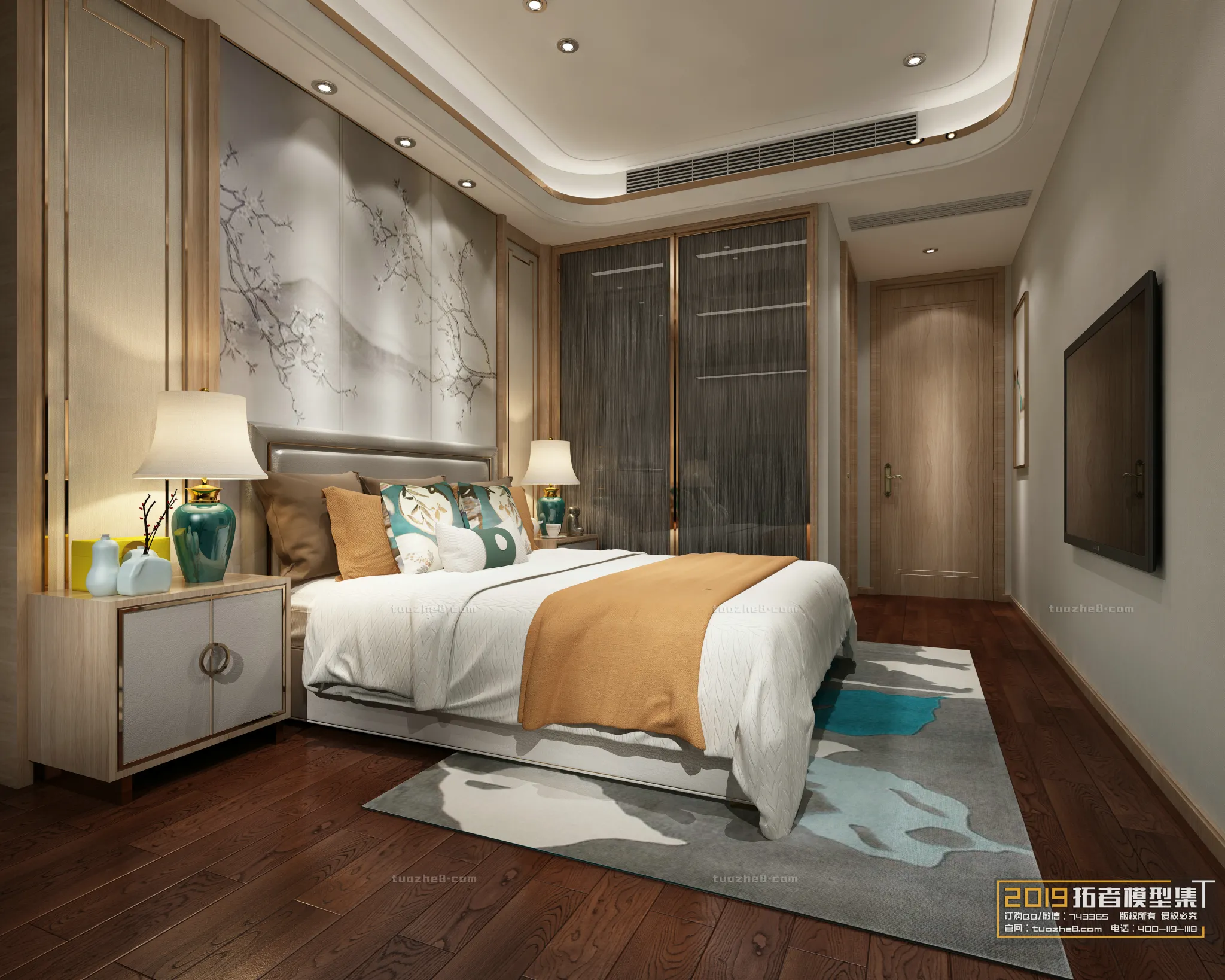 Extension Interior - BEDROOM - CHINESE STYLES - 043