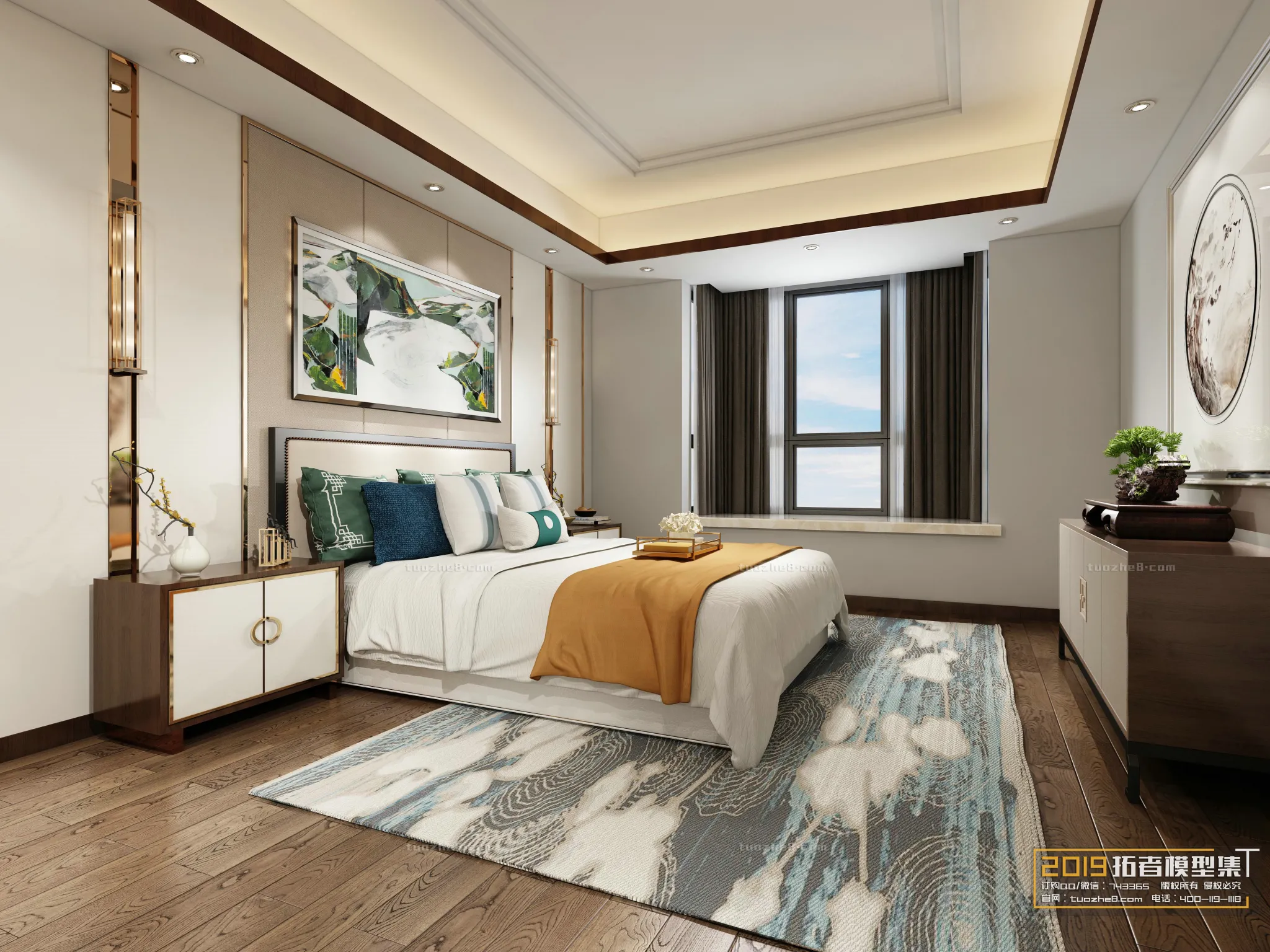 Extension Interior - BEDROOM - CHINESE STYLES - 045