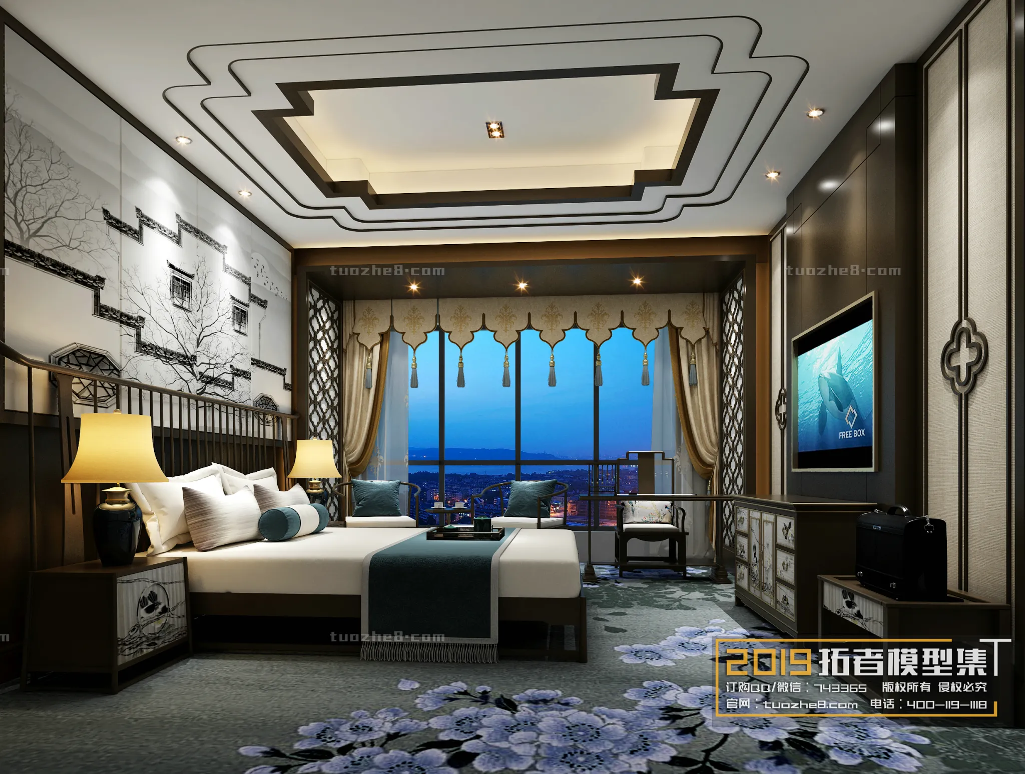 Extension Interior - BEDROOM - CHINESE STYLES - 052