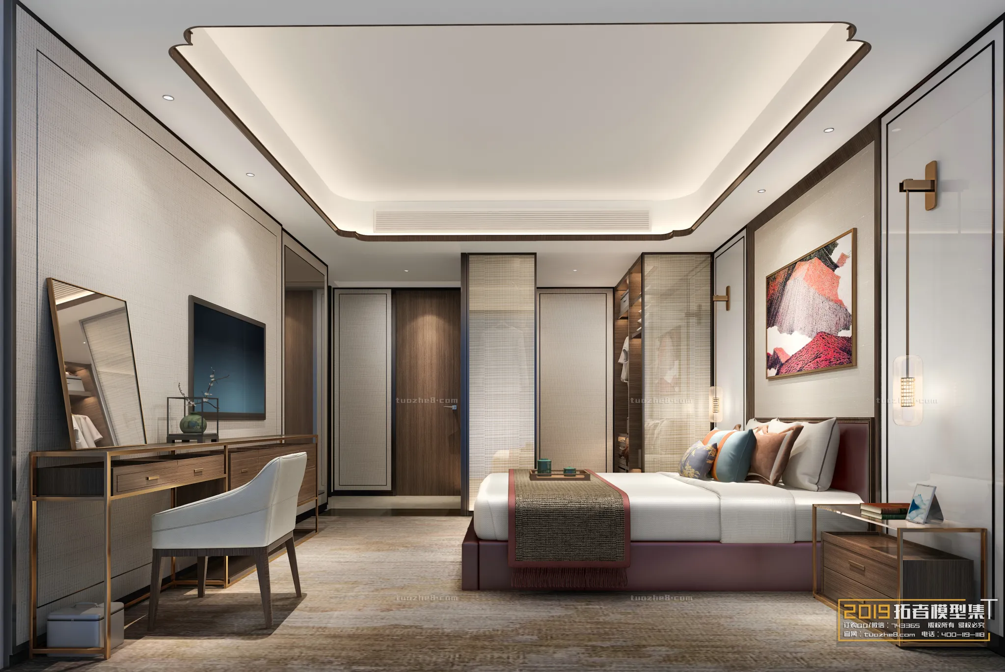 Extension Interior - BEDROOM - CHINESE STYLES - 054