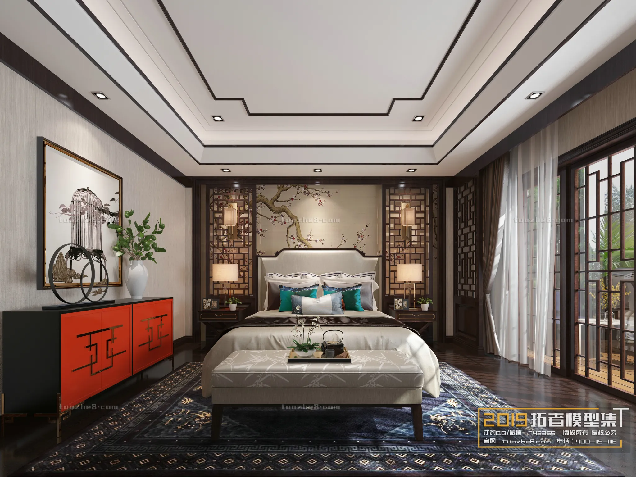 Extension Interior - BEDROOM - CHINESE STYLES - 055