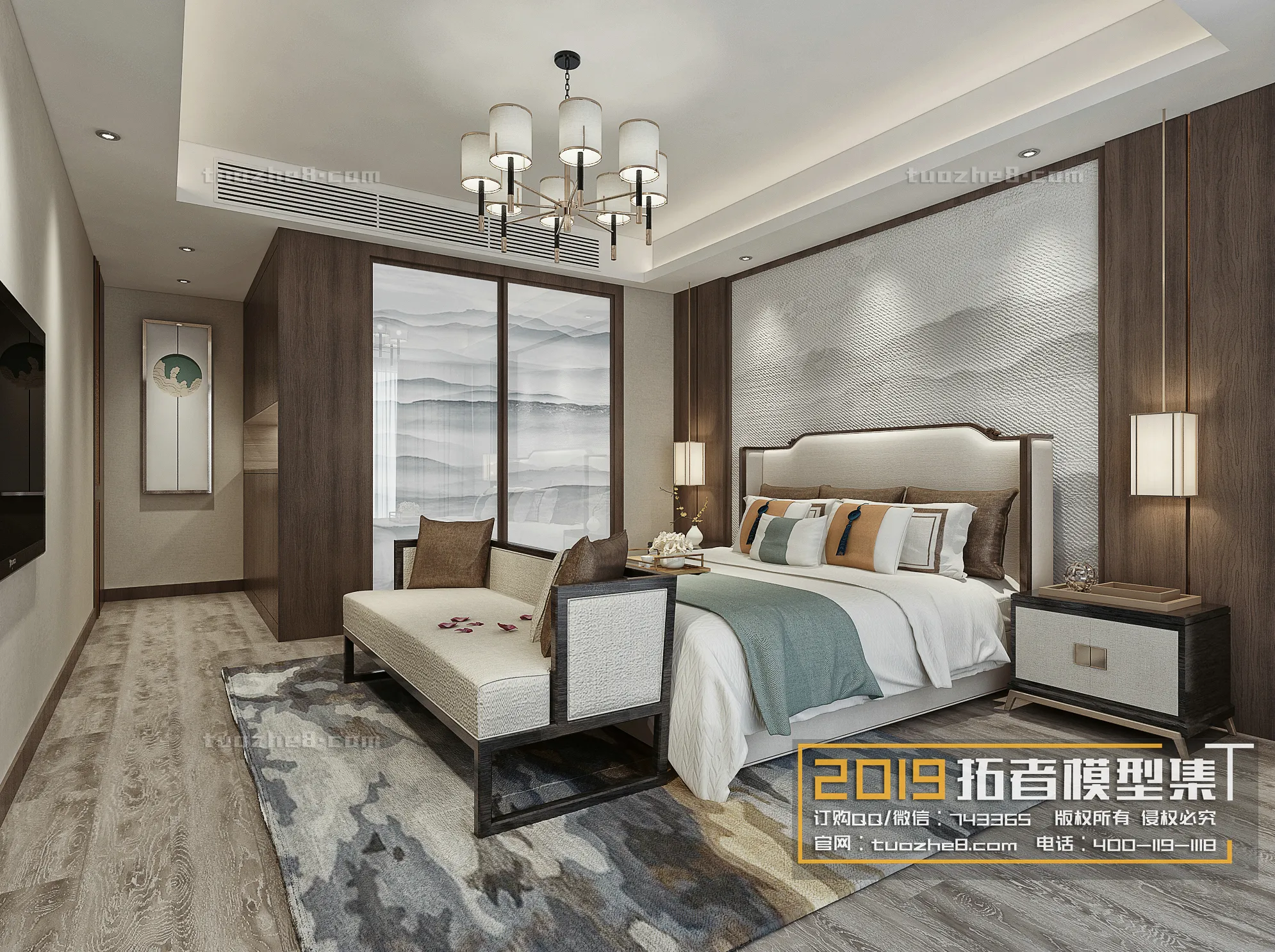 Extension Interior - BEDROOM - CHINESE STYLES - 058