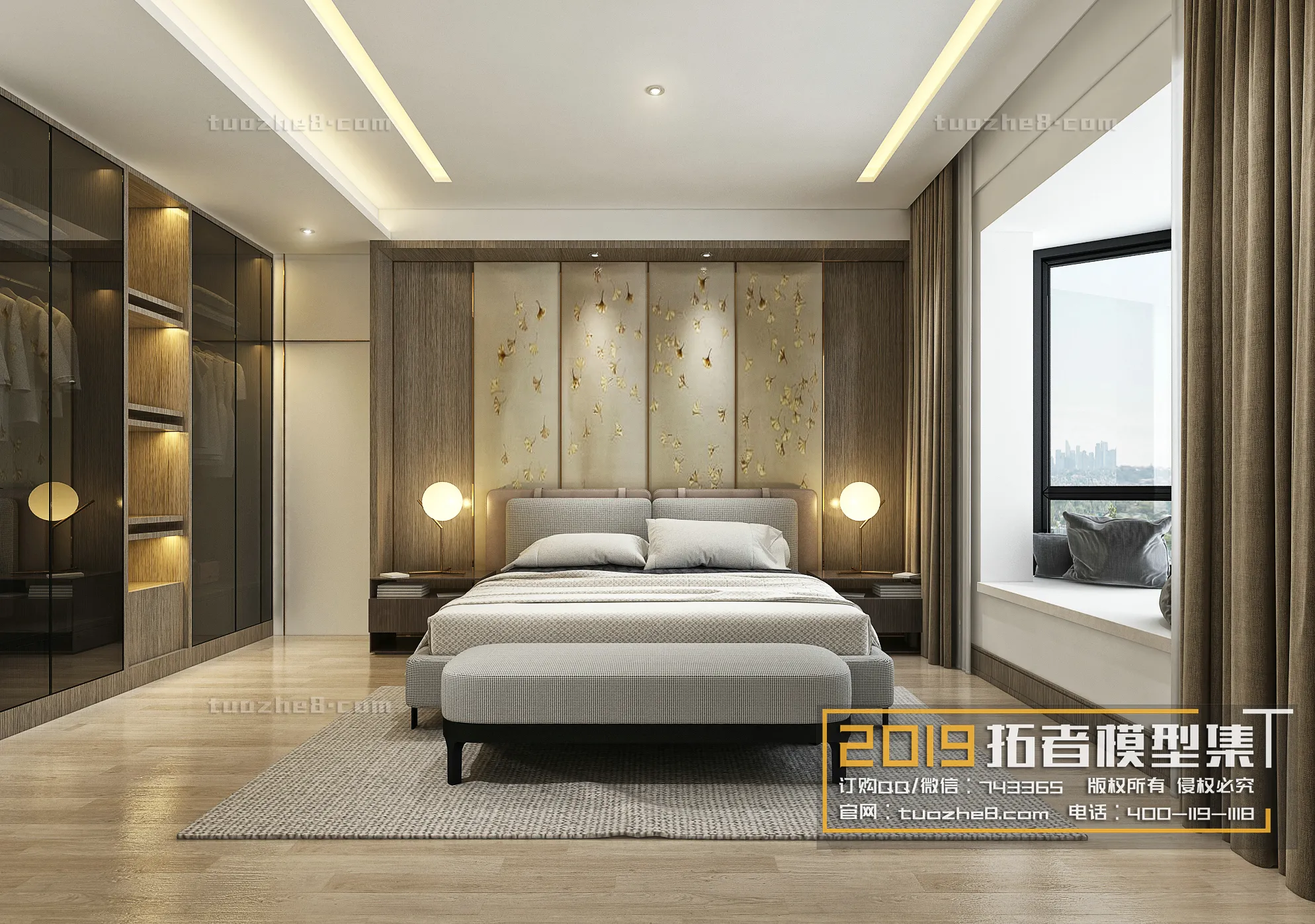 Extension Interior - BEDROOM - CHINESE STYLES - 060