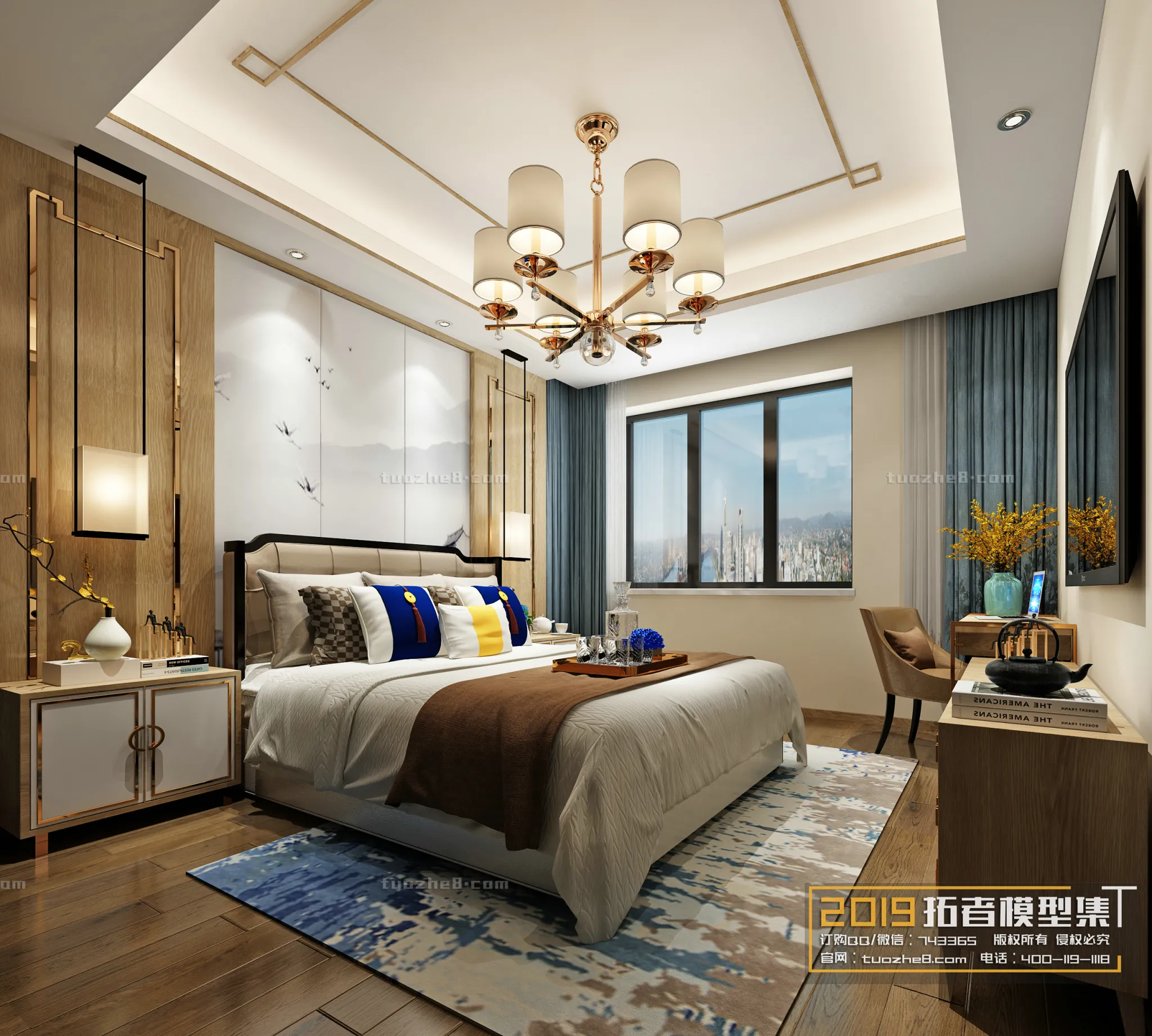Extension Interior - BEDROOM - CHINESE STYLES - 063