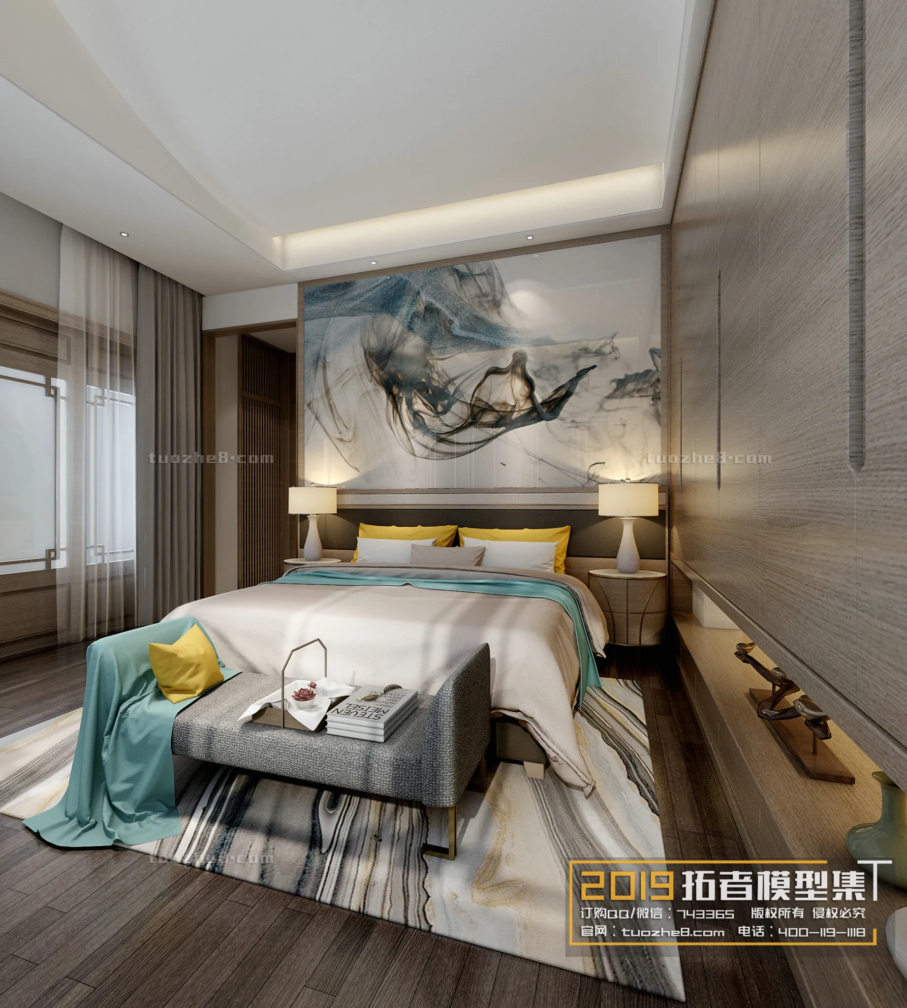 Extension Interior - BEDROOM - CHINESE STYLES - 067