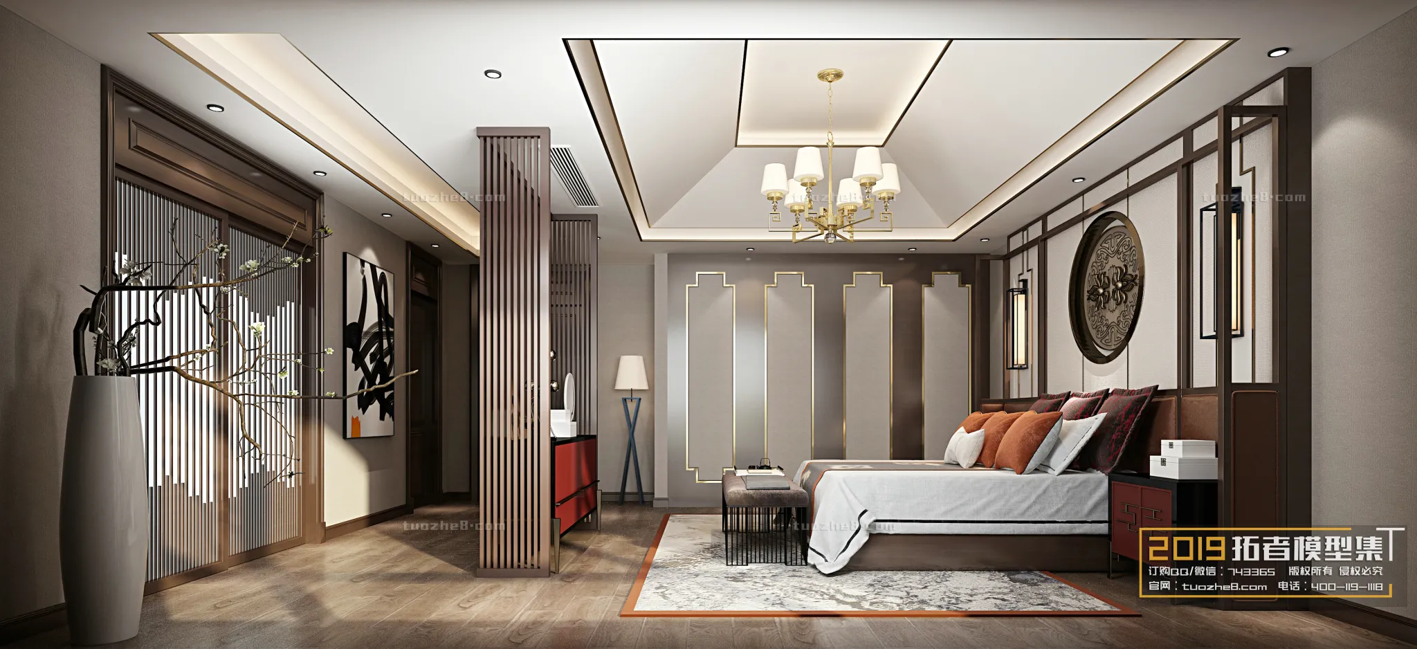 Extension Interior - BEDROOM - CHINESE STYLES - 069