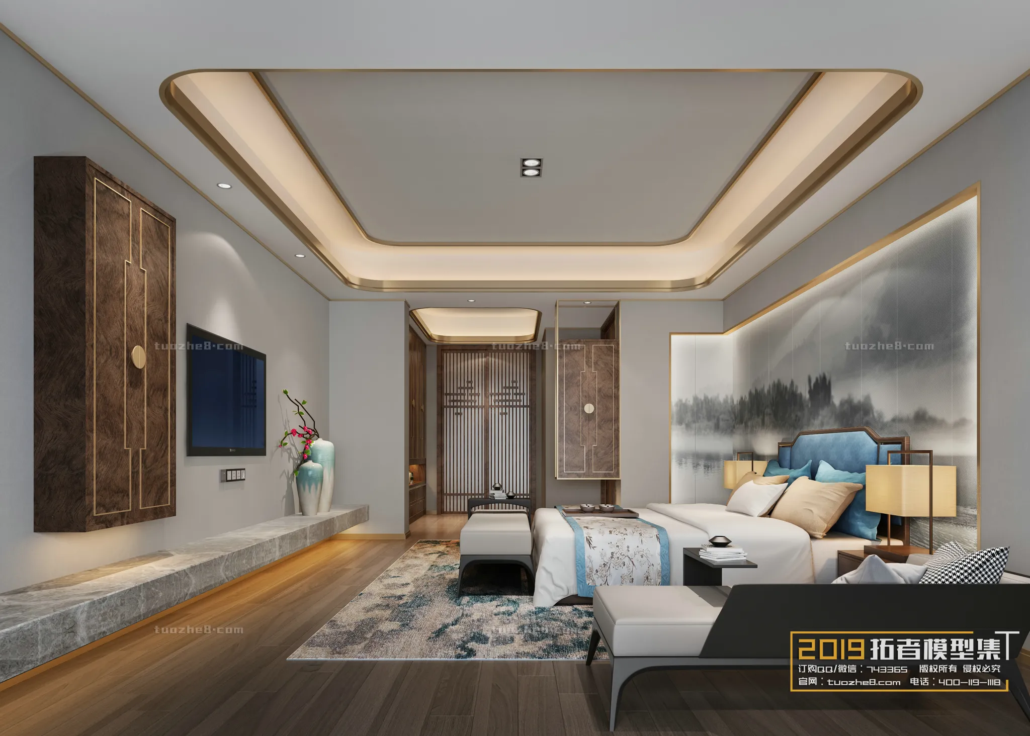 Extension Interior - BEDROOM - CHINESE STYLES - 070