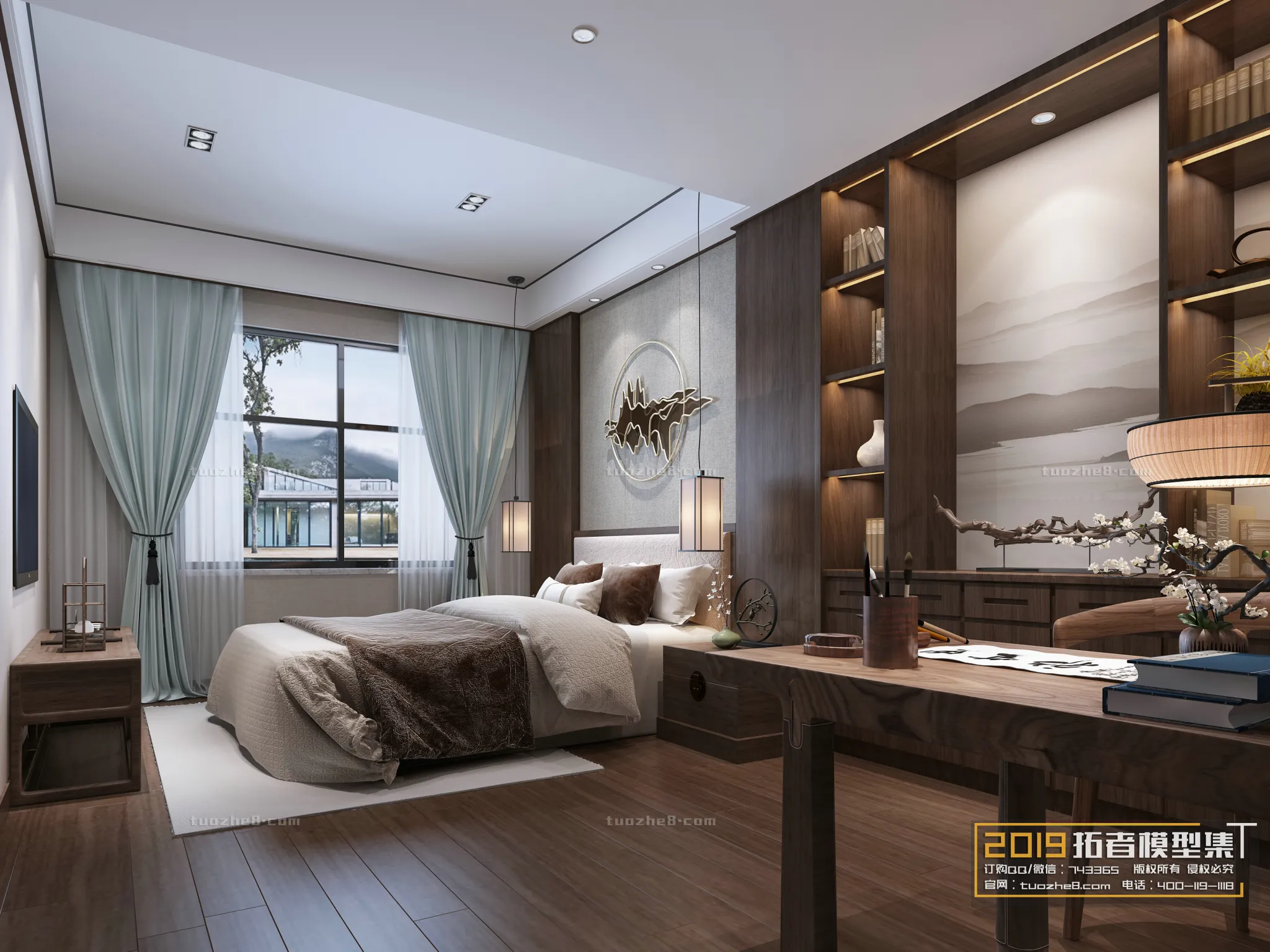 Extension Interior - BEDROOM - CHINESE STYLES - 074