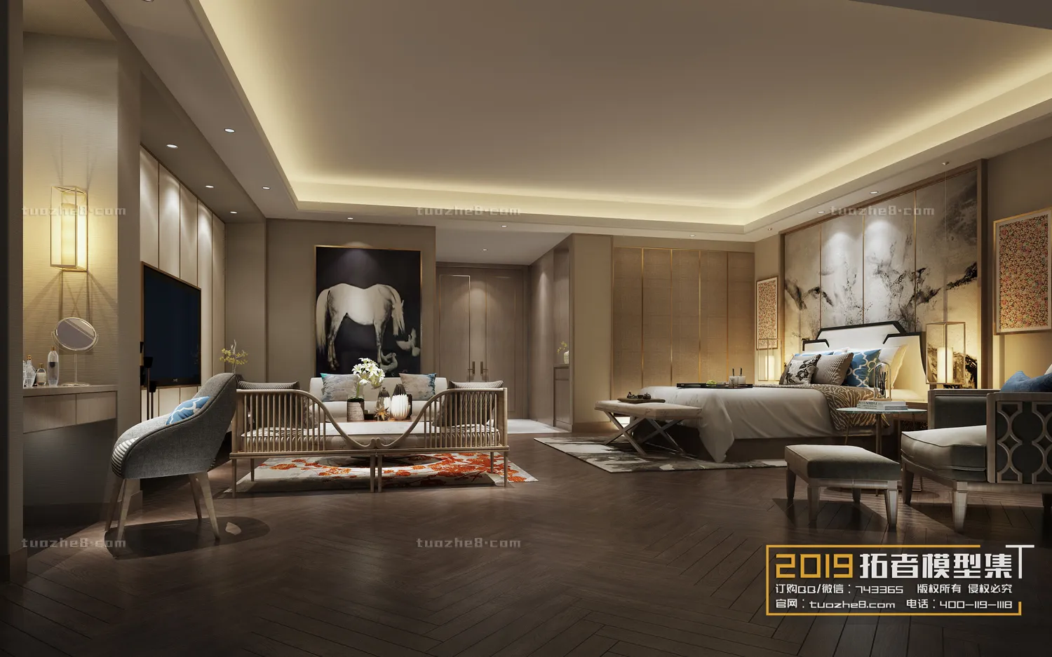 Extension Interior - BEDROOM - CHINESE STYLES - 075