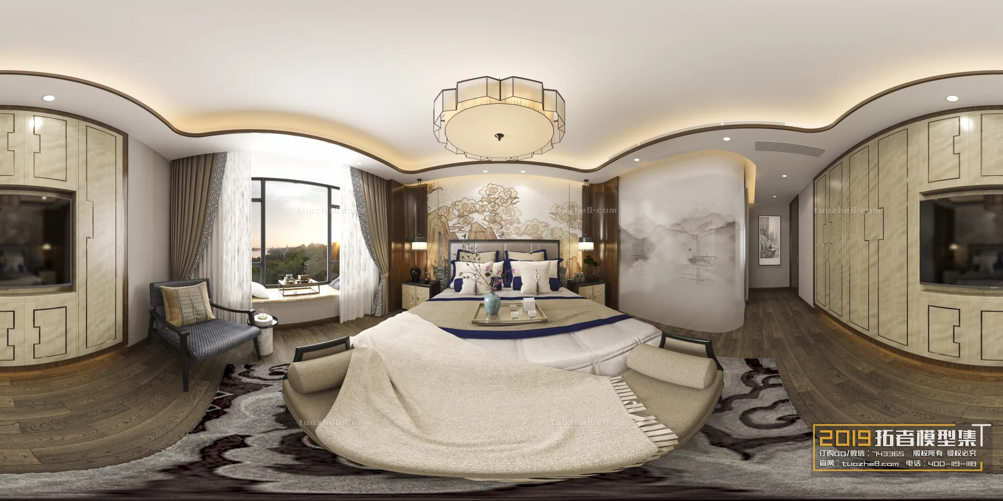 Extension Interior - BEDROOM - CHINESE STYLES - 079