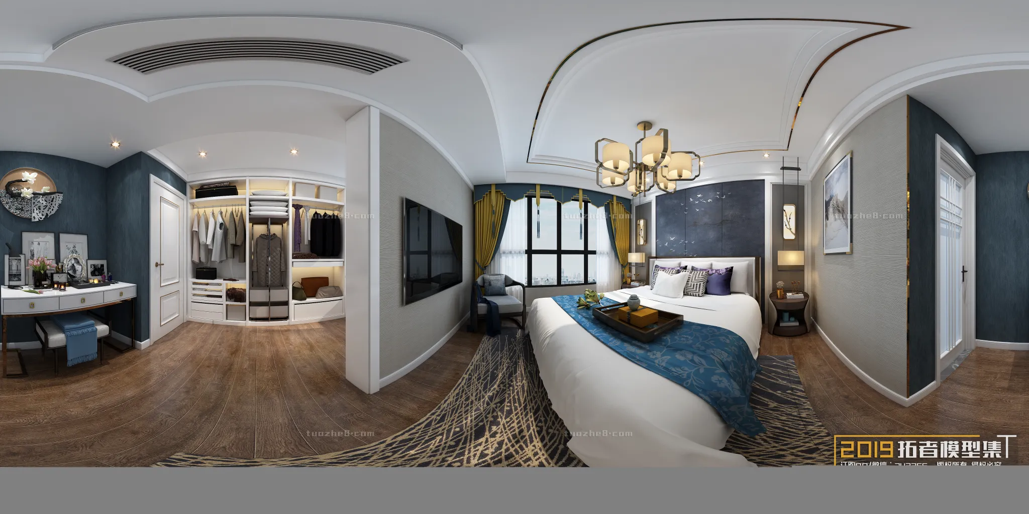 Extension Interior - BEDROOM - CHINESE STYLES - 081