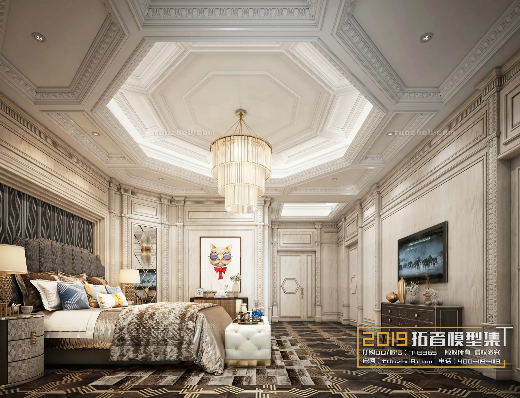 Extension Interior - BEDROOM - EUROPEAN STYLES - 005