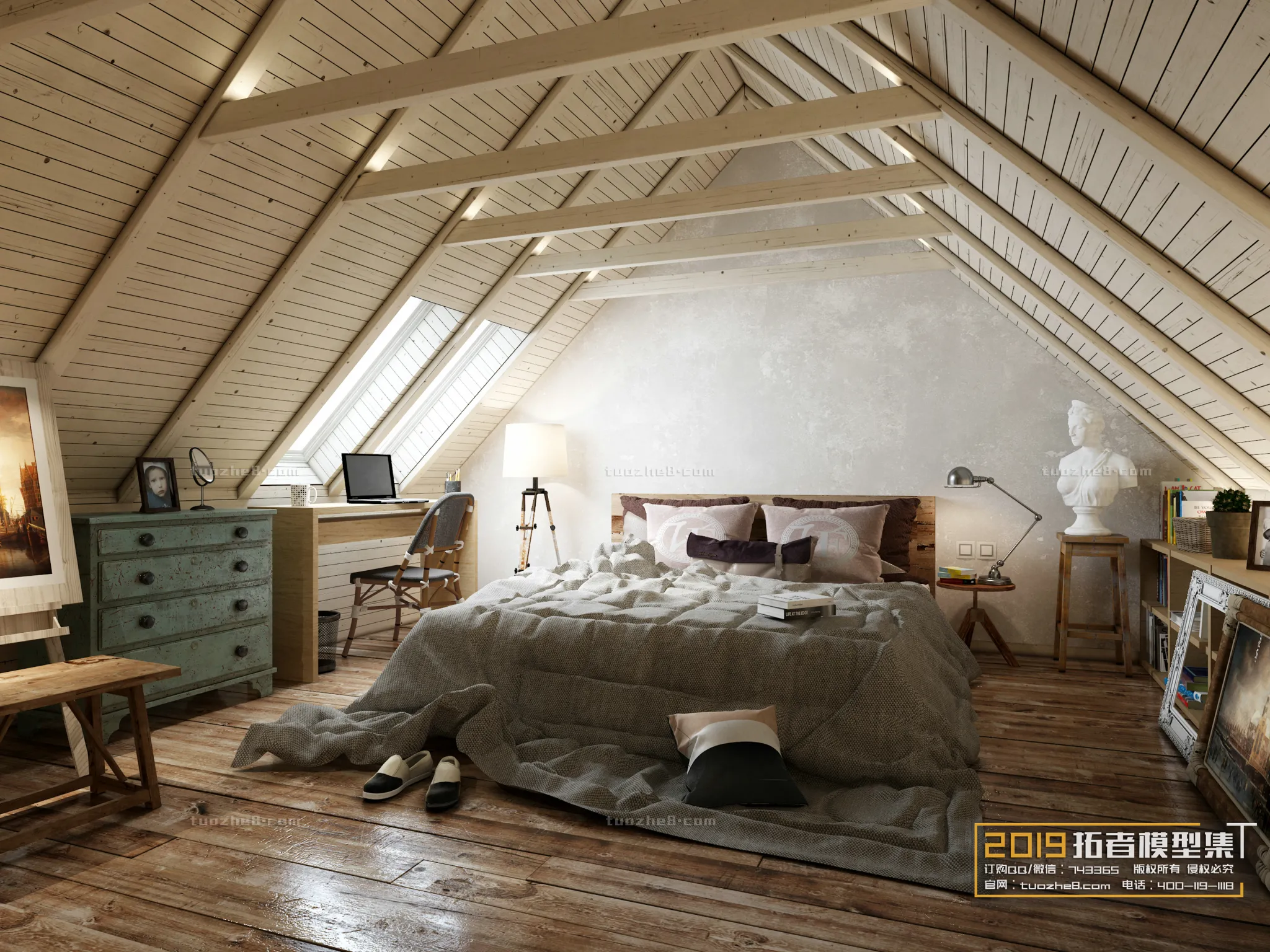 Extension Interior - BEDROOM - EUROPEAN STYLES - 007