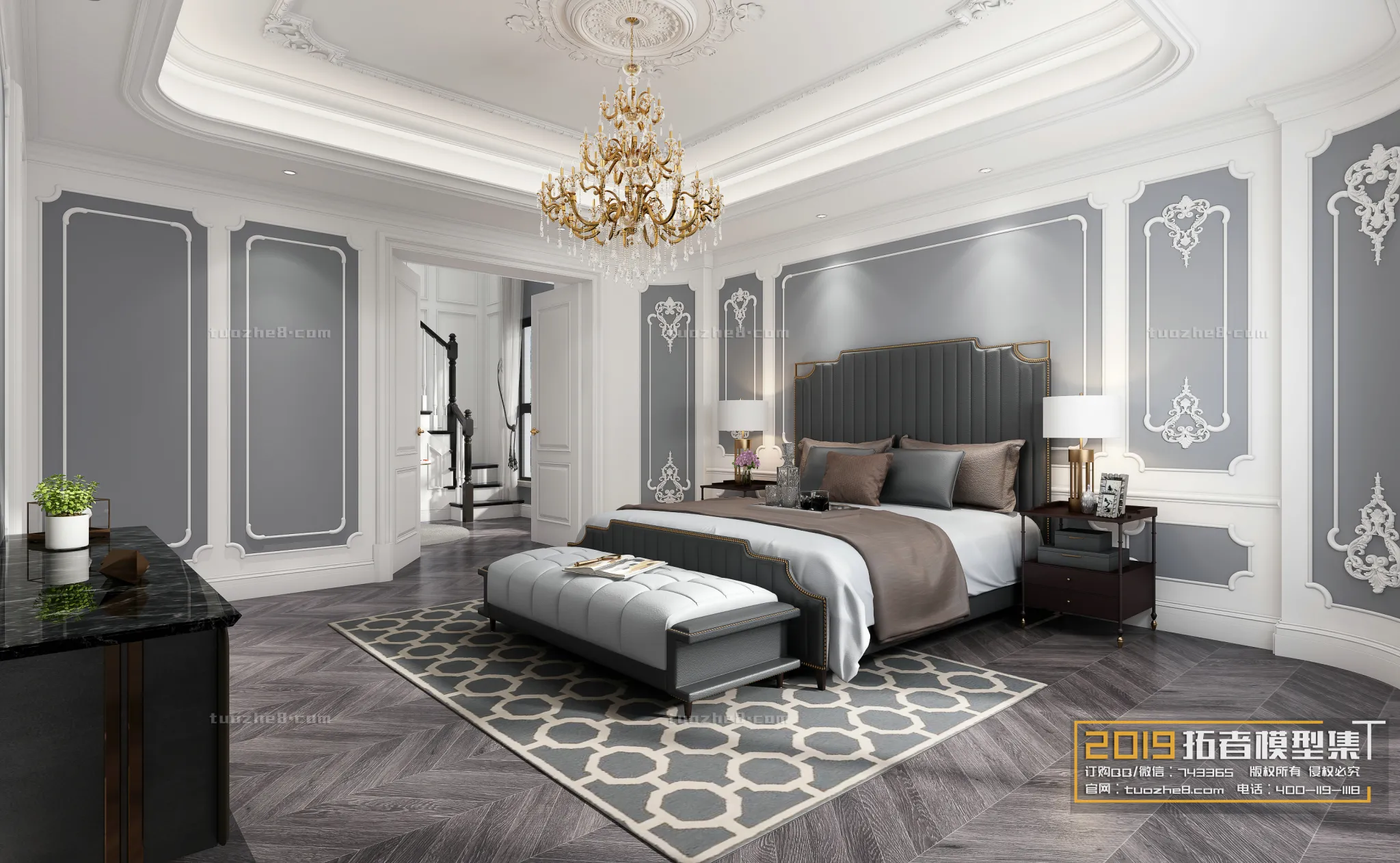 Extension Interior - BEDROOM - EUROPEAN STYLES - 008