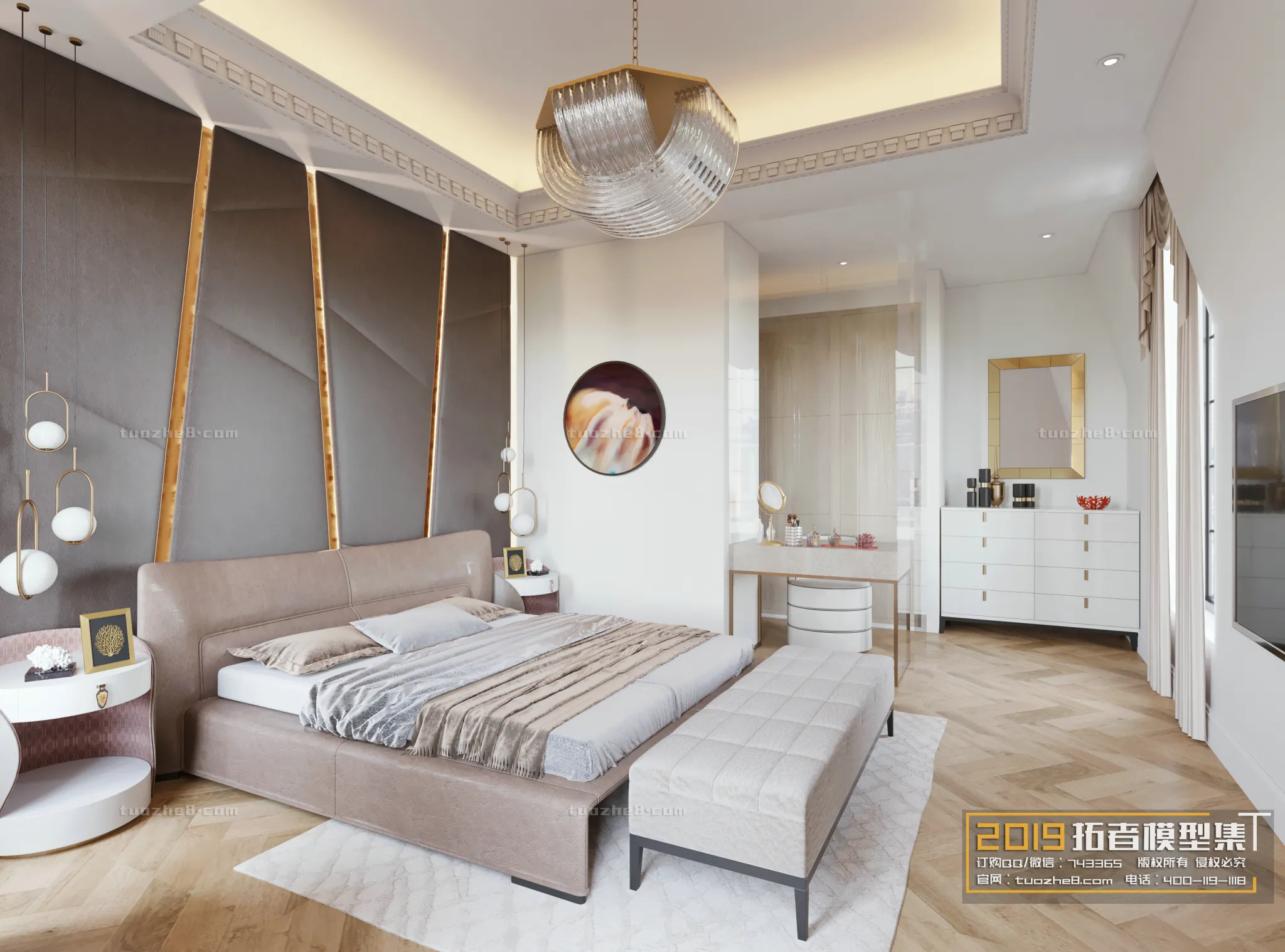 Extension Interior - BEDROOM - EUROPEAN STYLES - 012