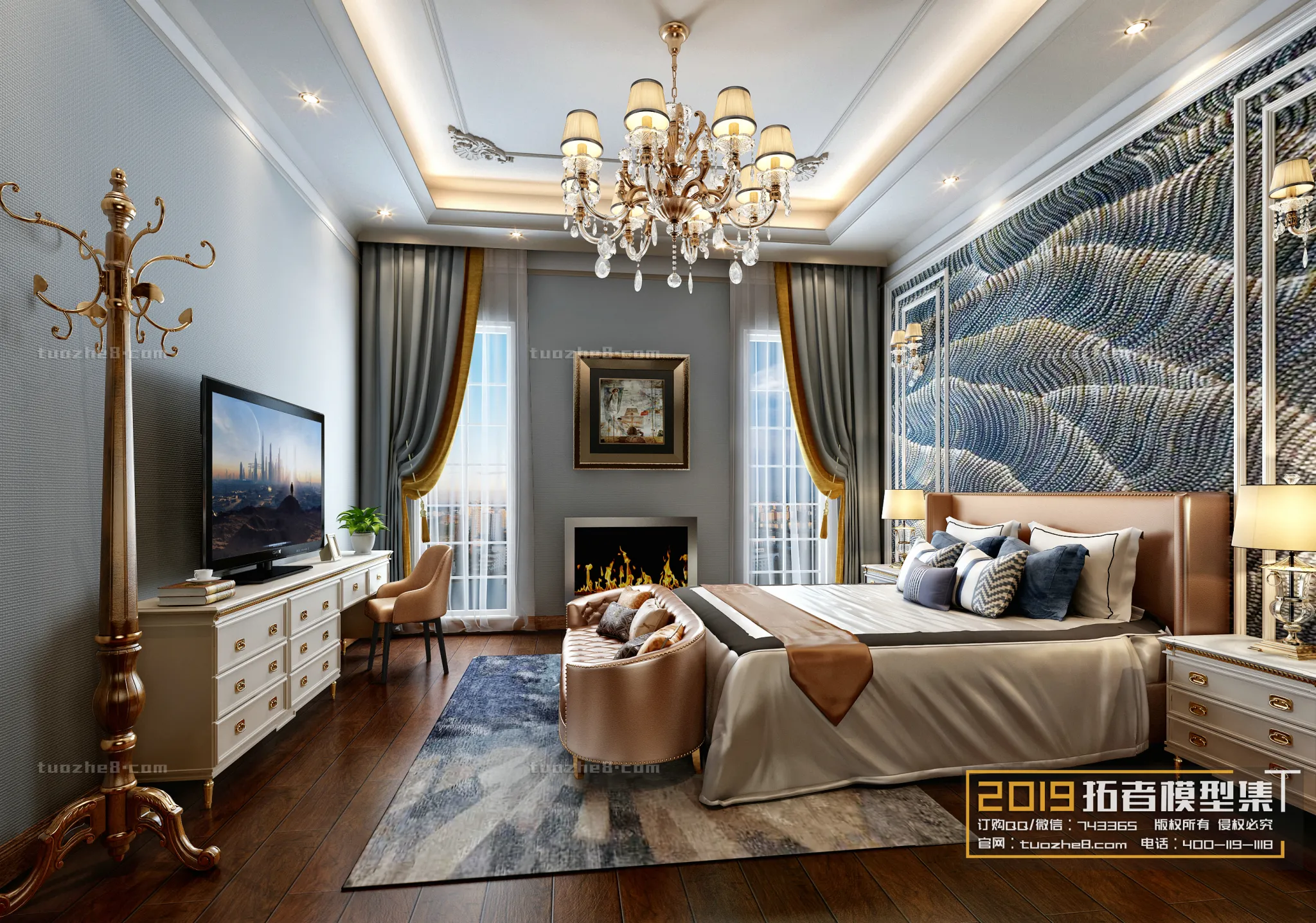 Extension Interior - BEDROOM - EUROPEAN STYLES - 014