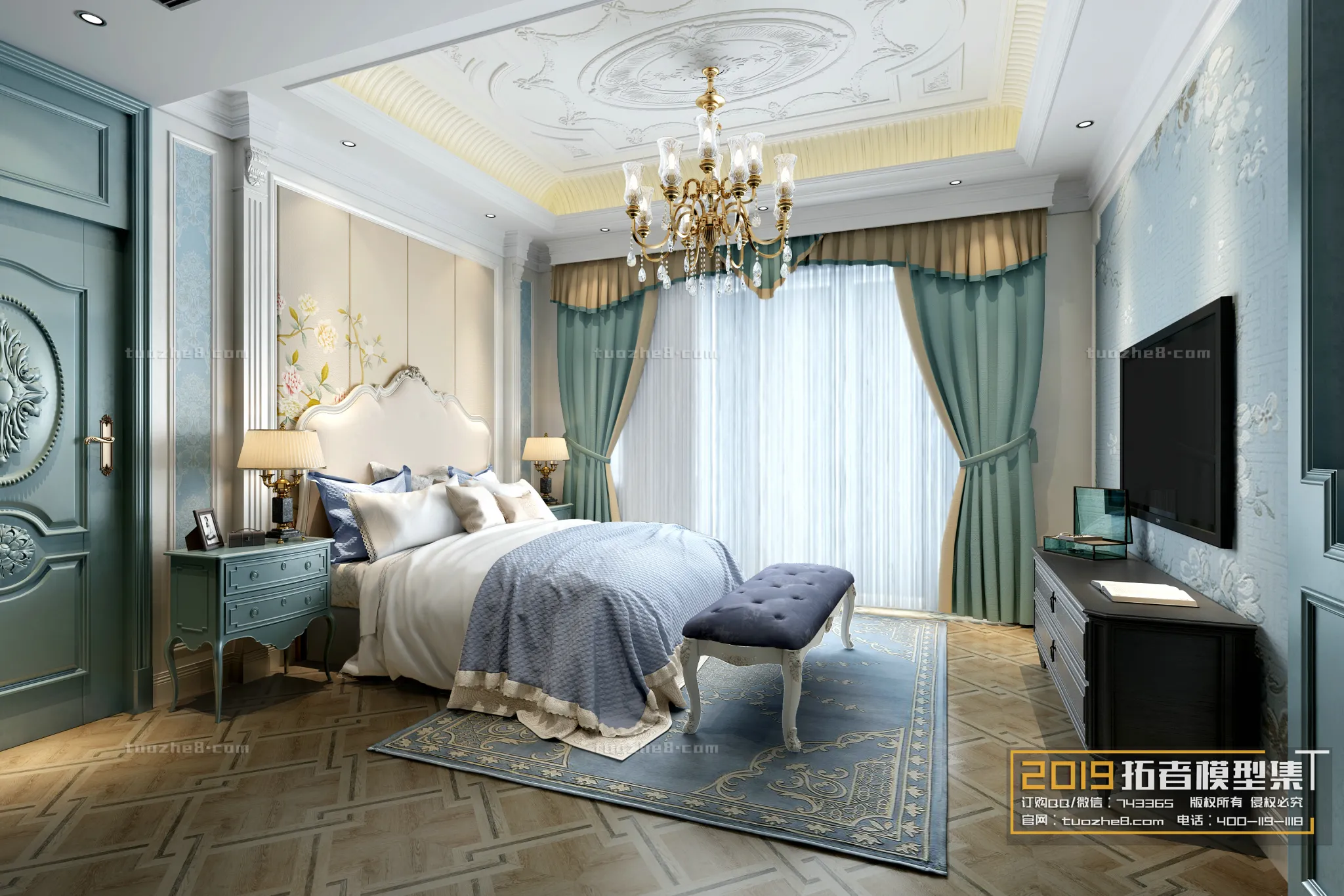 Extension Interior - BEDROOM - EUROPEAN STYLES - 017