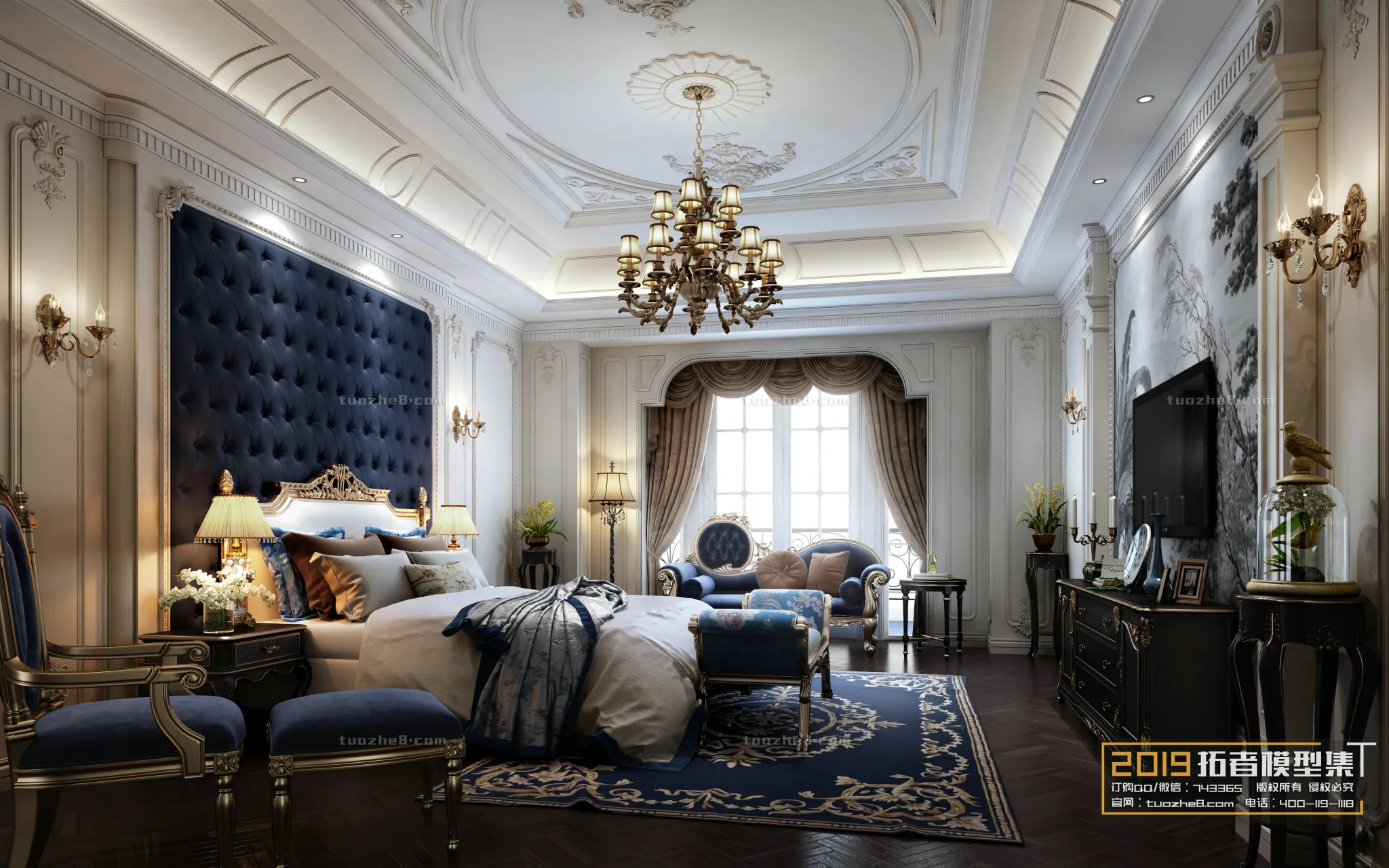 Extension Interior - BEDROOM - EUROPEAN STYLES - 023