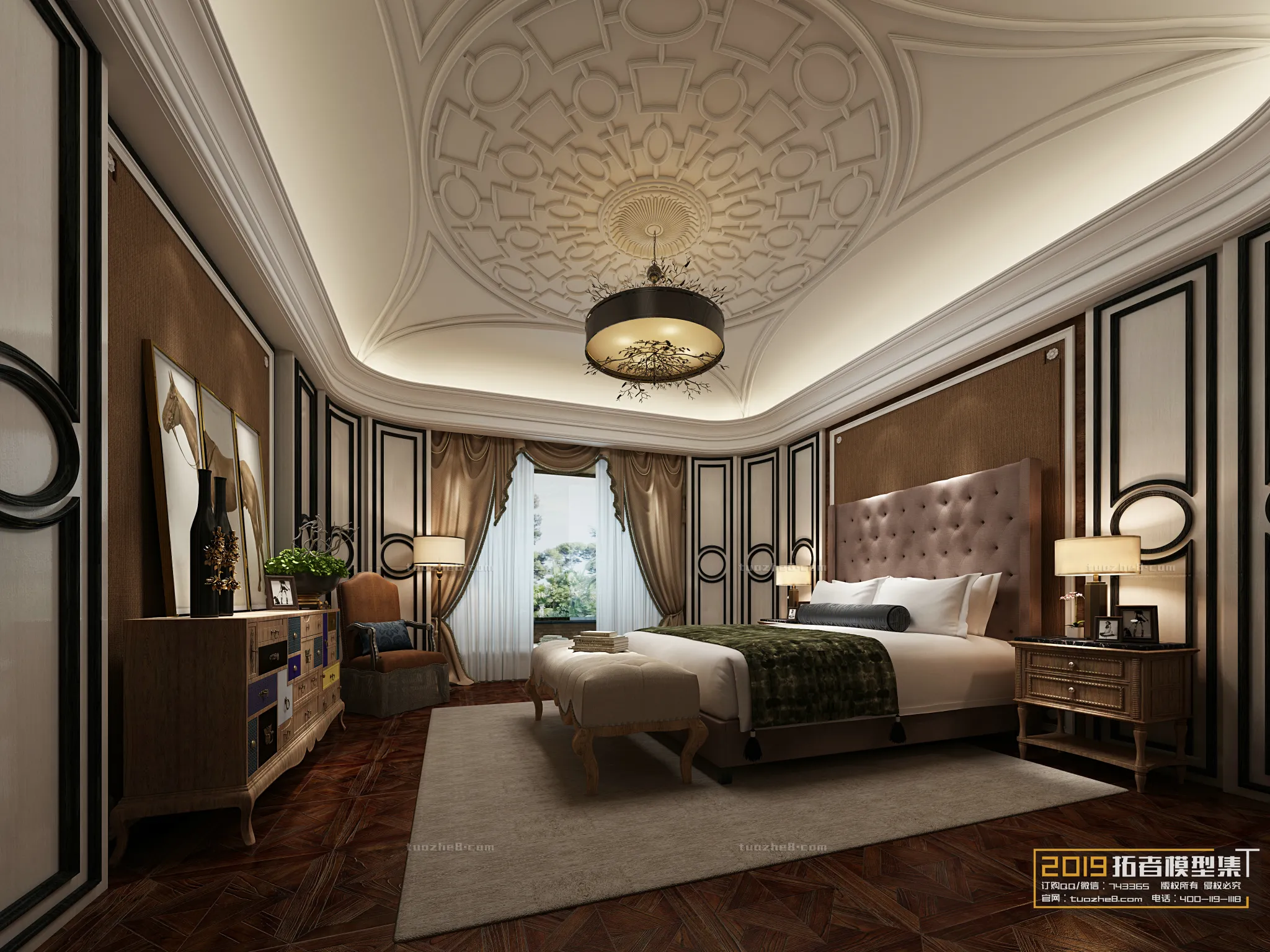 Extension Interior - BEDROOM - EUROPEAN STYLES - 024