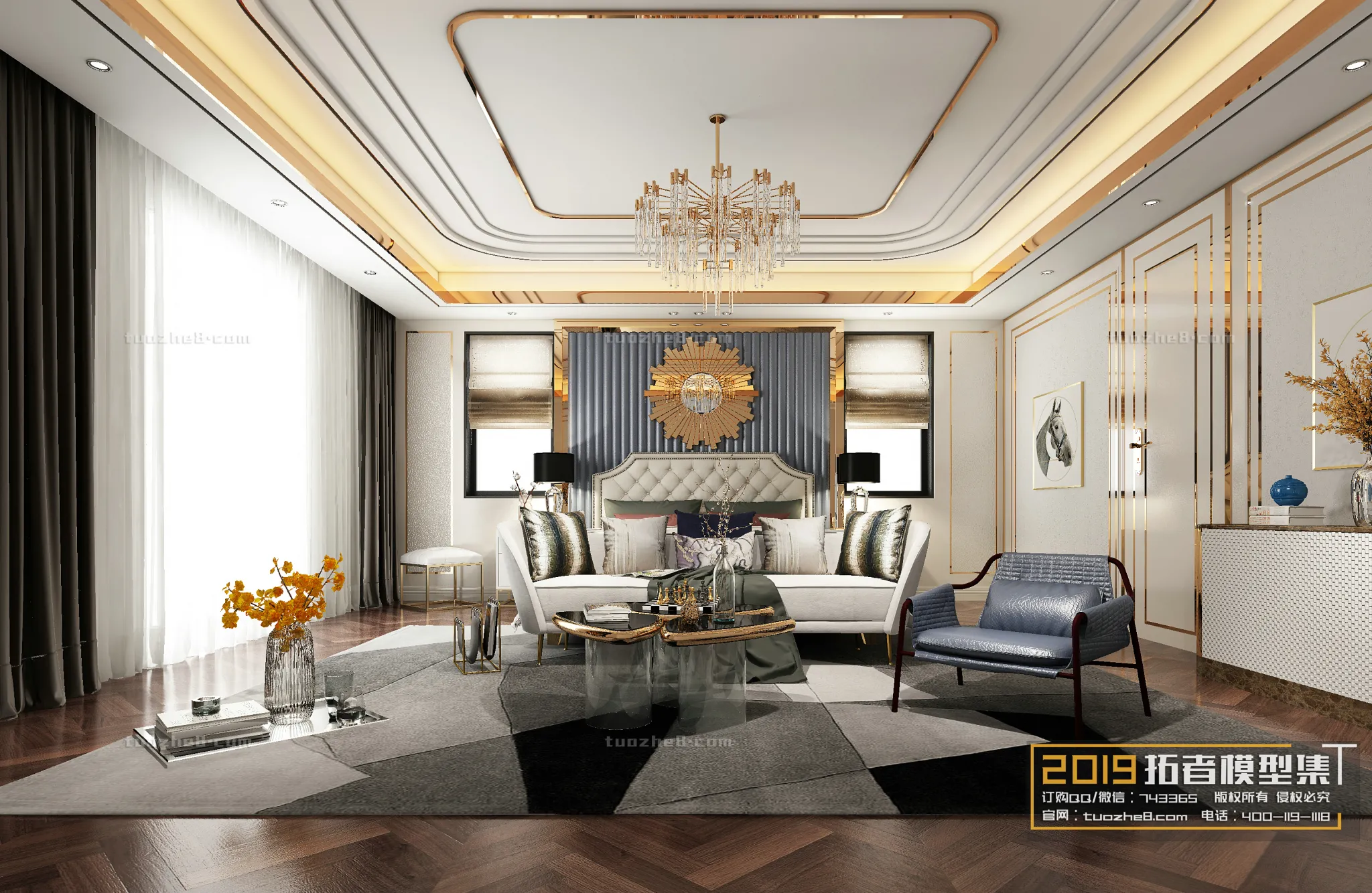 Extension Interior - BEDROOM - EUROPEAN STYLES - 026