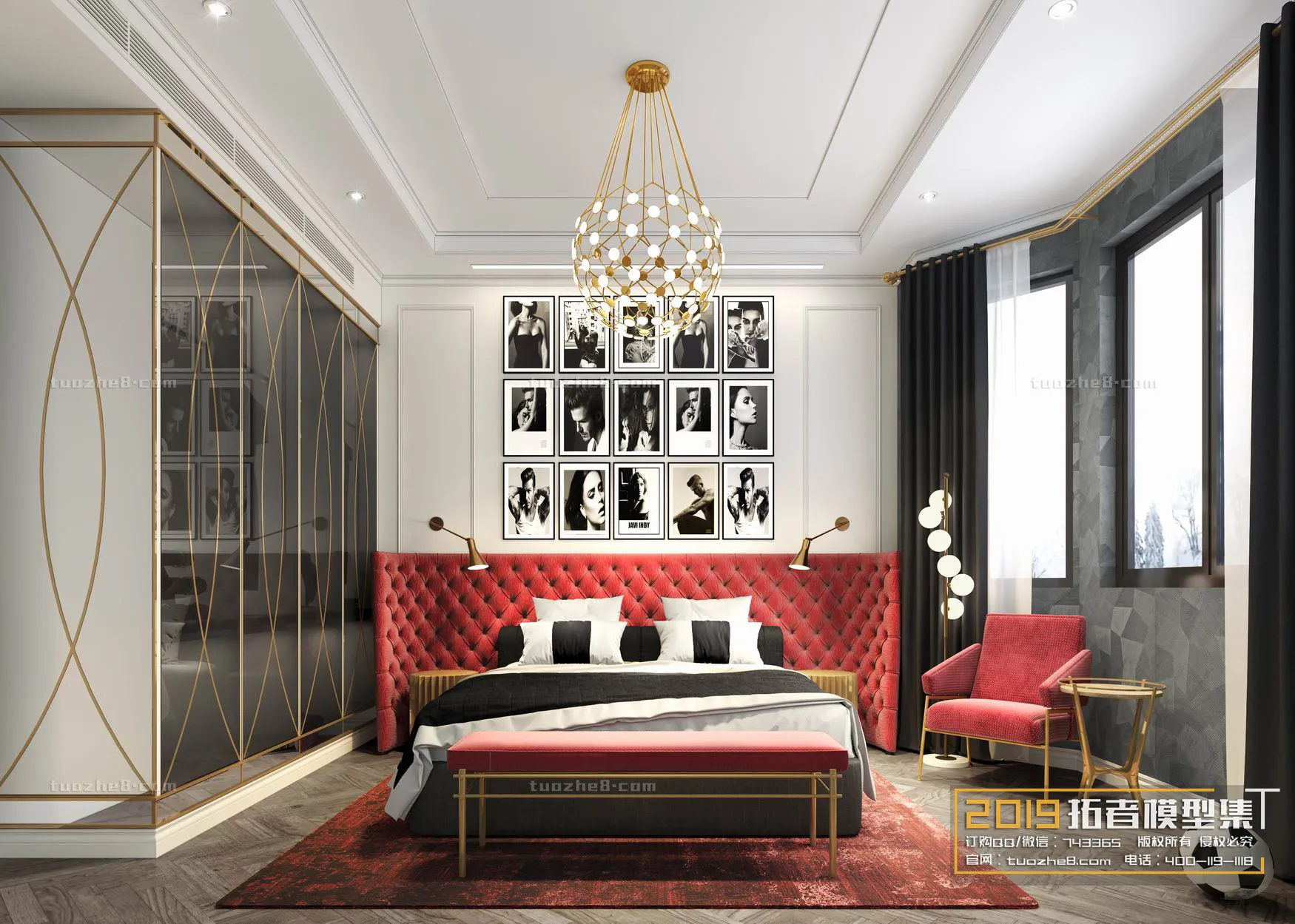 Extension Interior - BEDROOM - EUROPEAN STYLES - 027