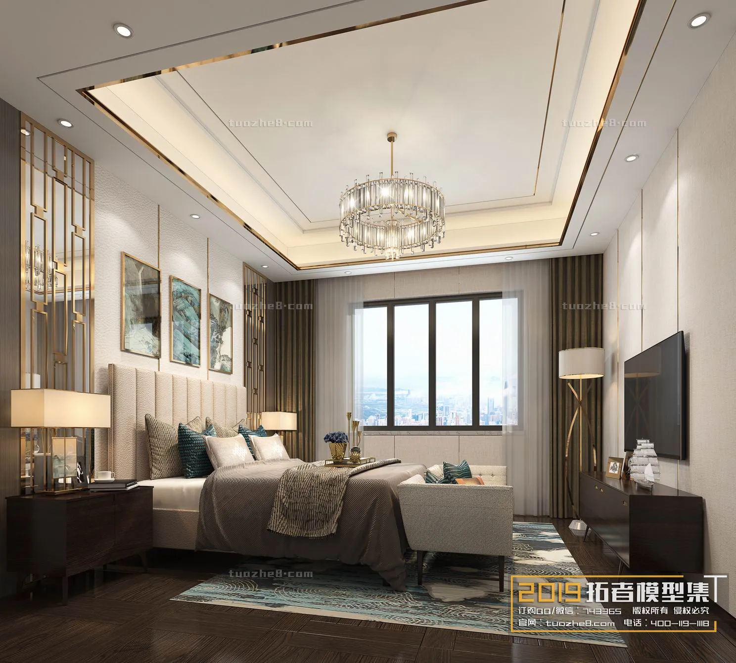 Extension Interior - BEDROOM - EUROPEAN STYLES - 029