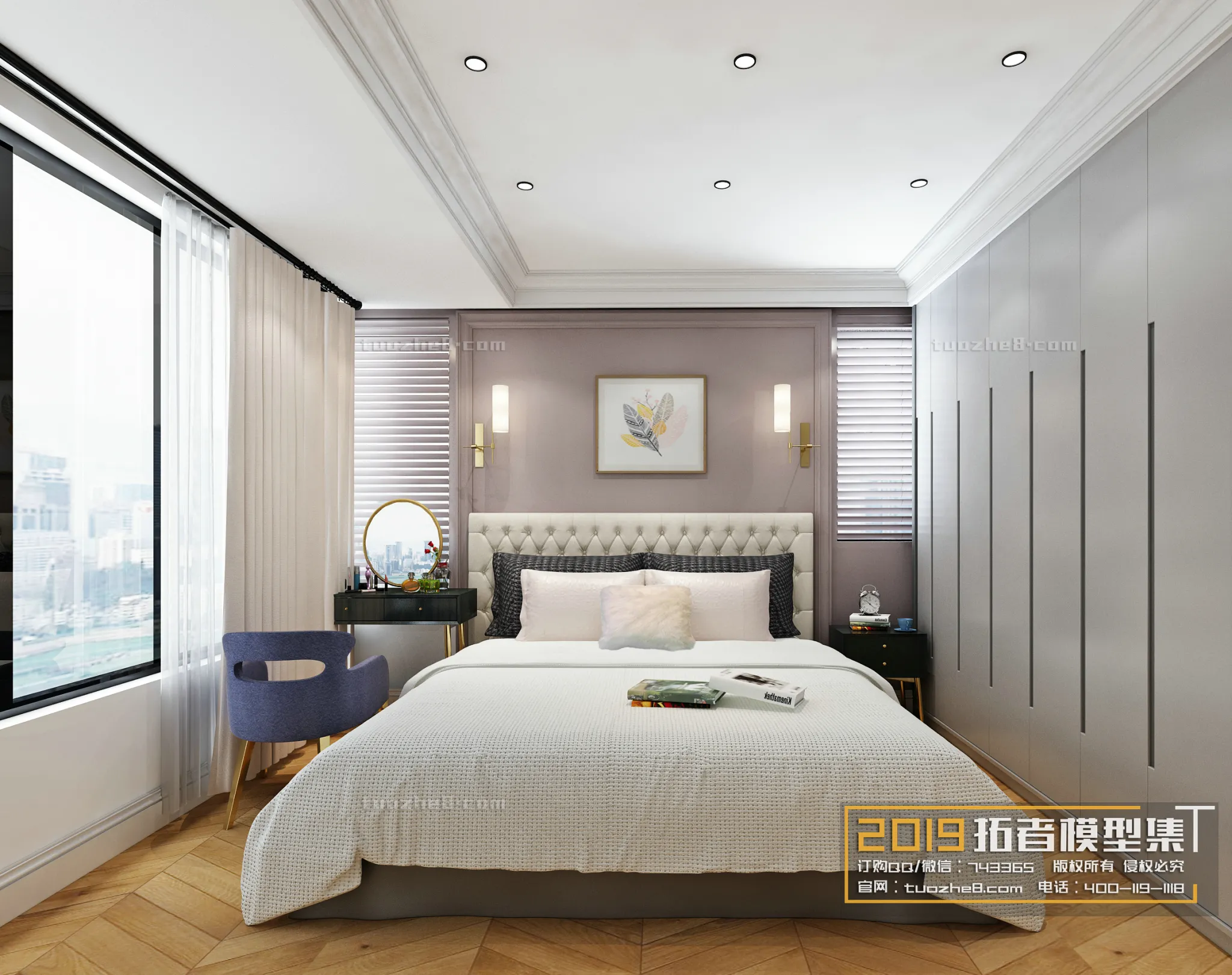 Extension Interior - BEDROOM - EUROPEAN STYLES - 033