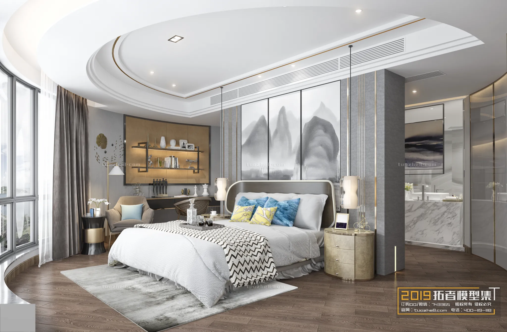 Extension Interior - BEDROOM - MODERNSTYLES - 001