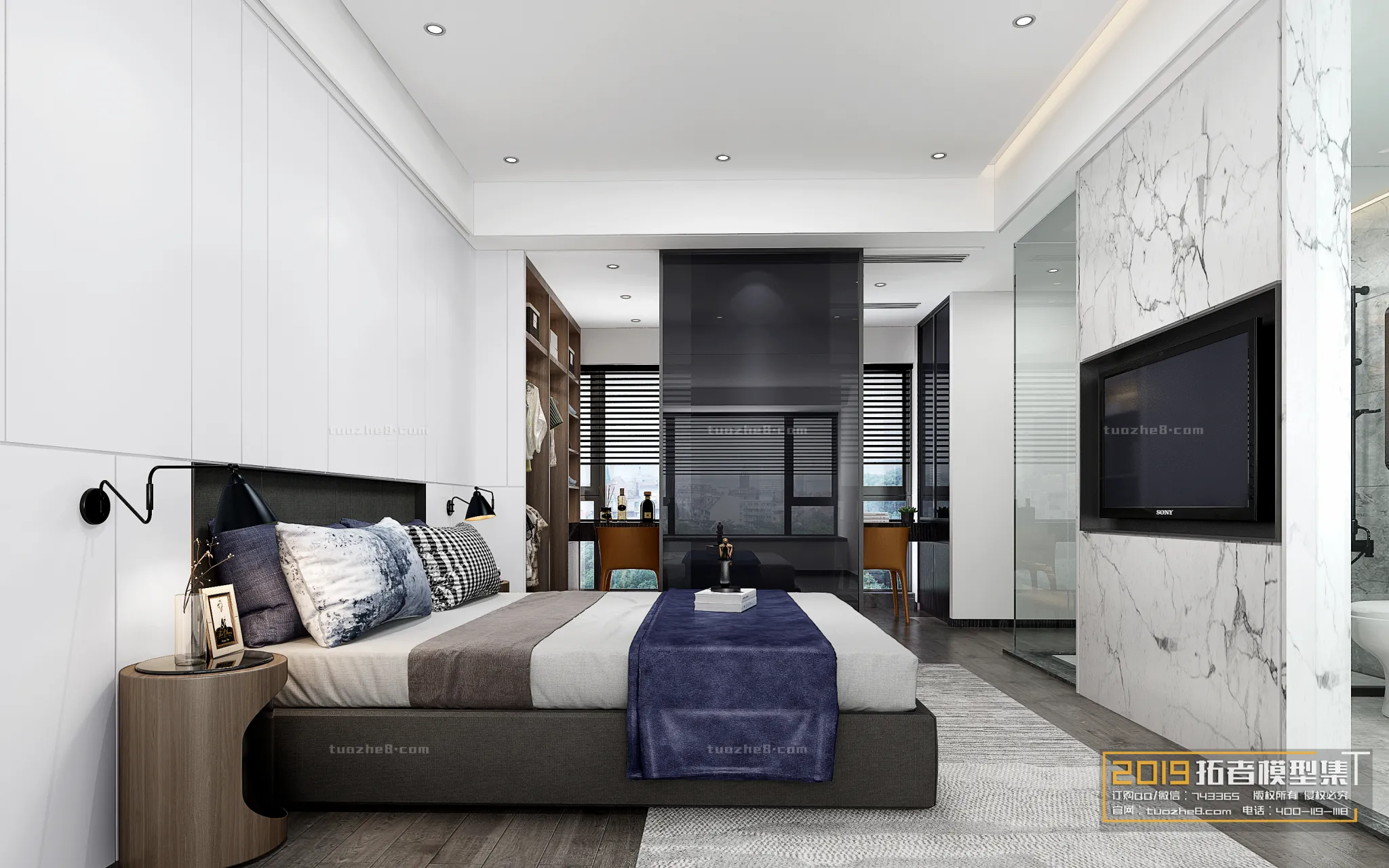 Extension Interior - BEDROOM - MODERNSTYLES - 008