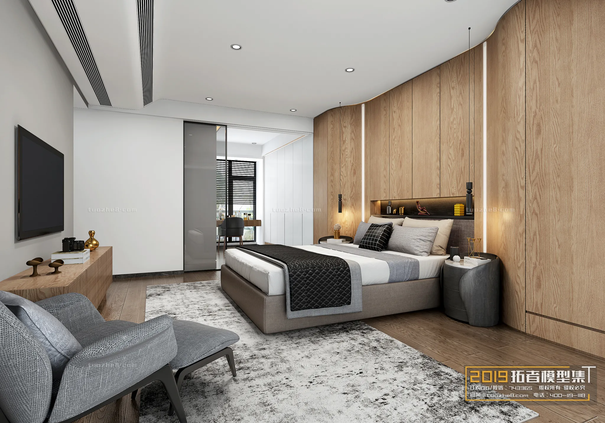 Extension Interior - BEDROOM - MODERNSTYLES - 011