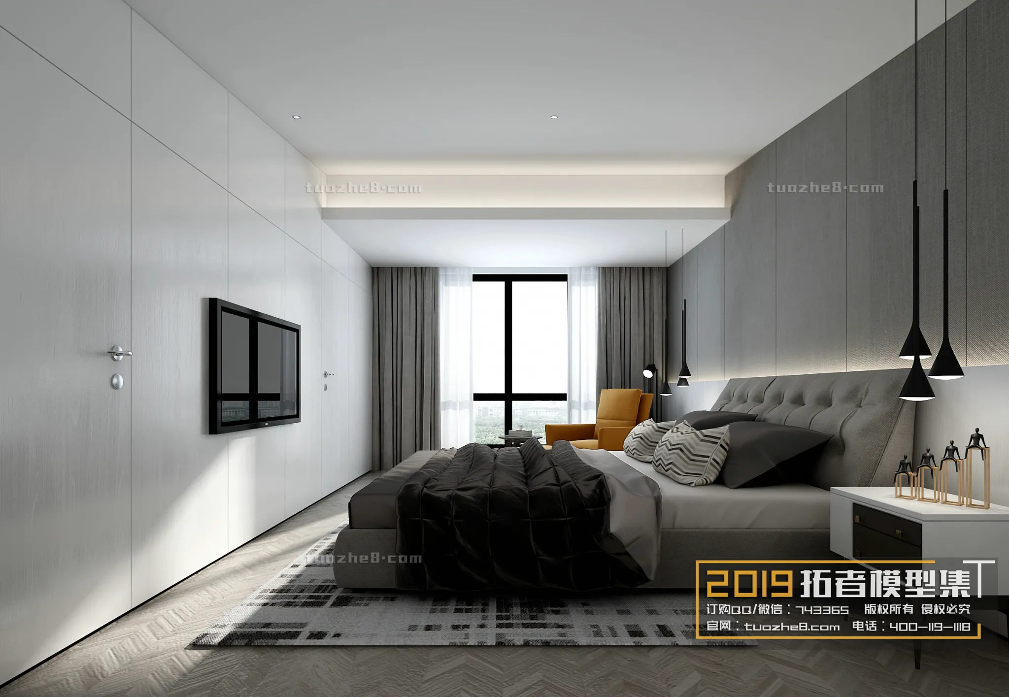 Extension Interior - BEDROOM - MODERNSTYLES - 017