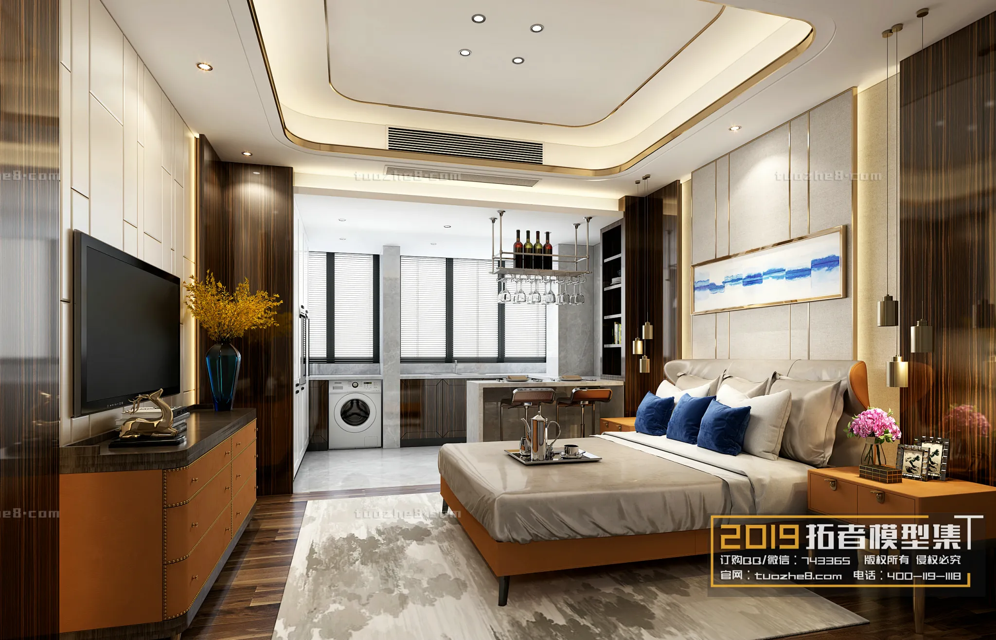 Extension Interior - BEDROOM - MODERNSTYLES - 018